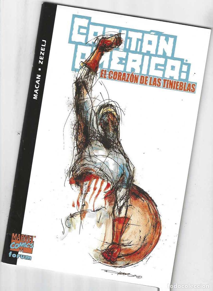 C&oacute;mics: CAPITAN AMERICA - EL CORAZON DE LAS TINIEBLAS - GRAPA FORUM - COMO NUEVO - Foto 1