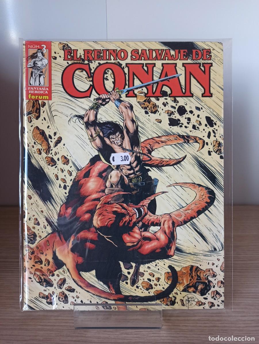 C&oacute;mics: EL REINO SALVAJE DE CONAN (Ed. Comics Forum) N&ordm; 3 - Foto 1