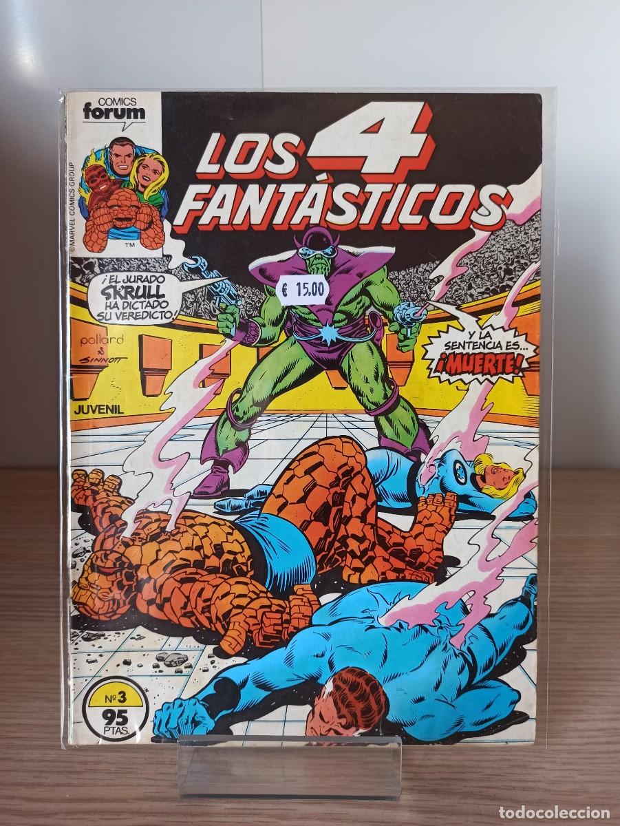 C&oacute;mics: LOS 4 FANTASTICOS (Ed. Comics F&oacute;rum) N&ordm; 3 - Foto 1
