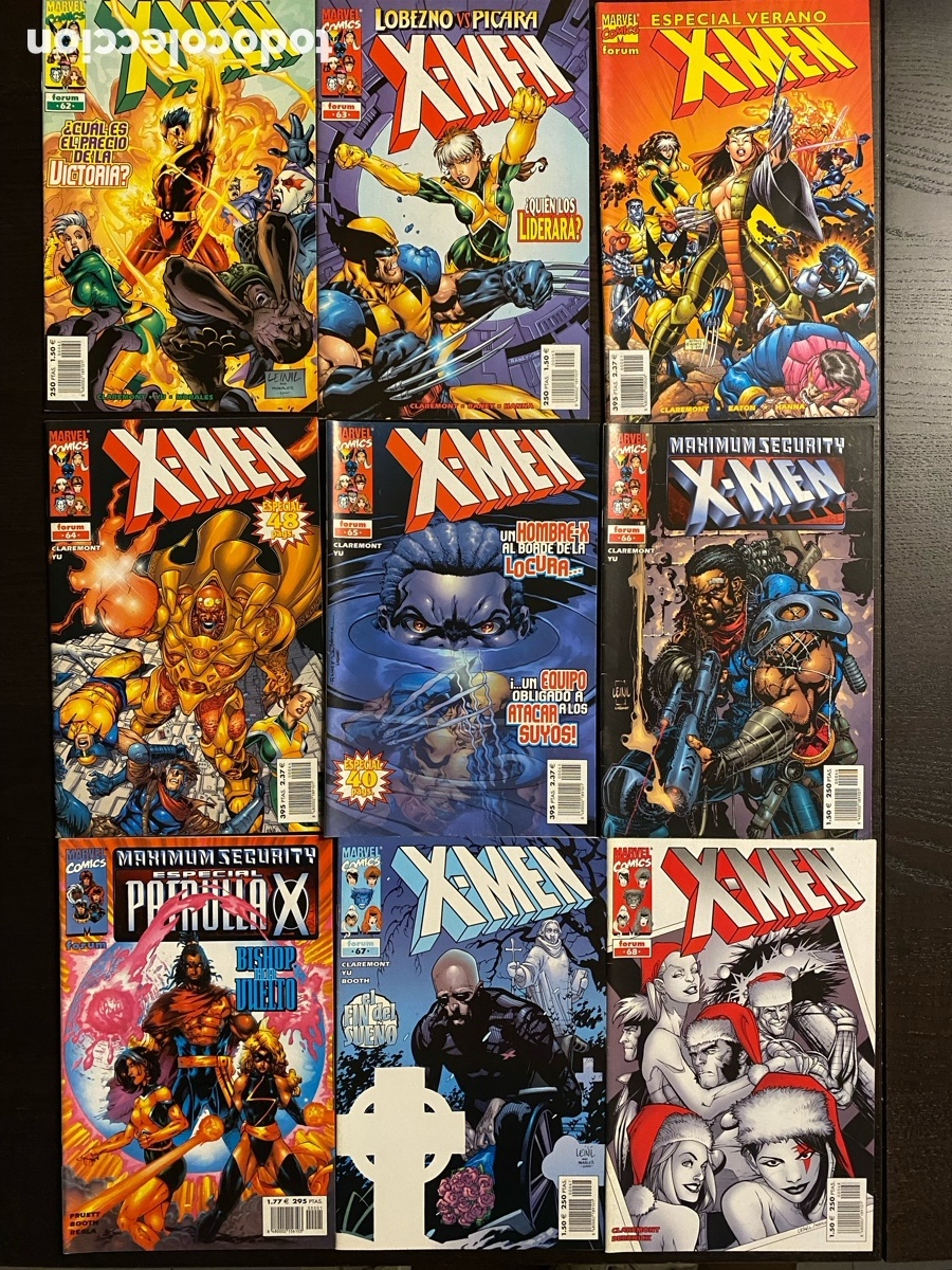 C&oacute;mics: X-Men Vol. 2 N&uacute;meros 46 al 72 m&aacute;s extras - Foto 3