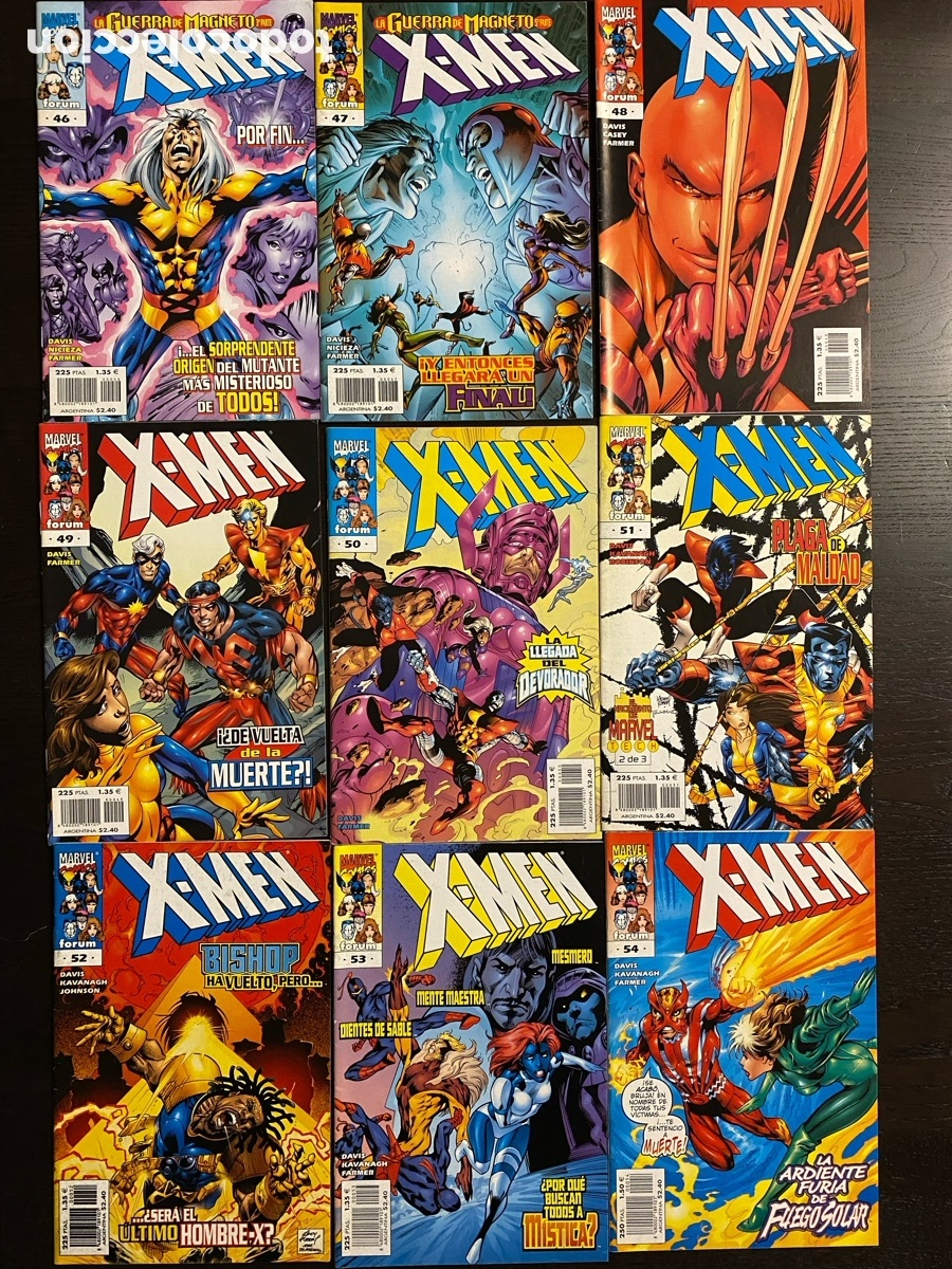 C&oacute;mics: X-Men Vol. 2 N&uacute;meros 46 al 72 m&aacute;s extras - Foto 1