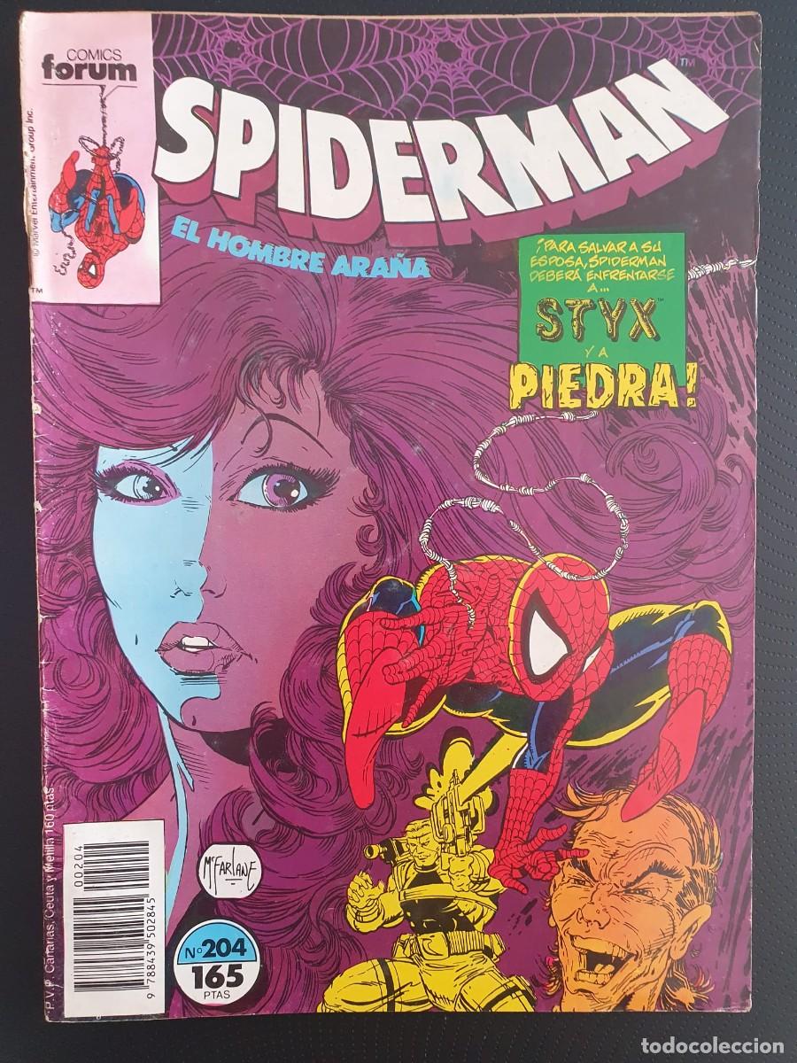 C&oacute;mics: SPIDERMAN N&ordm; 204 COMICS FORUM ABRIL 1990 MCFARLANE - Foto 1