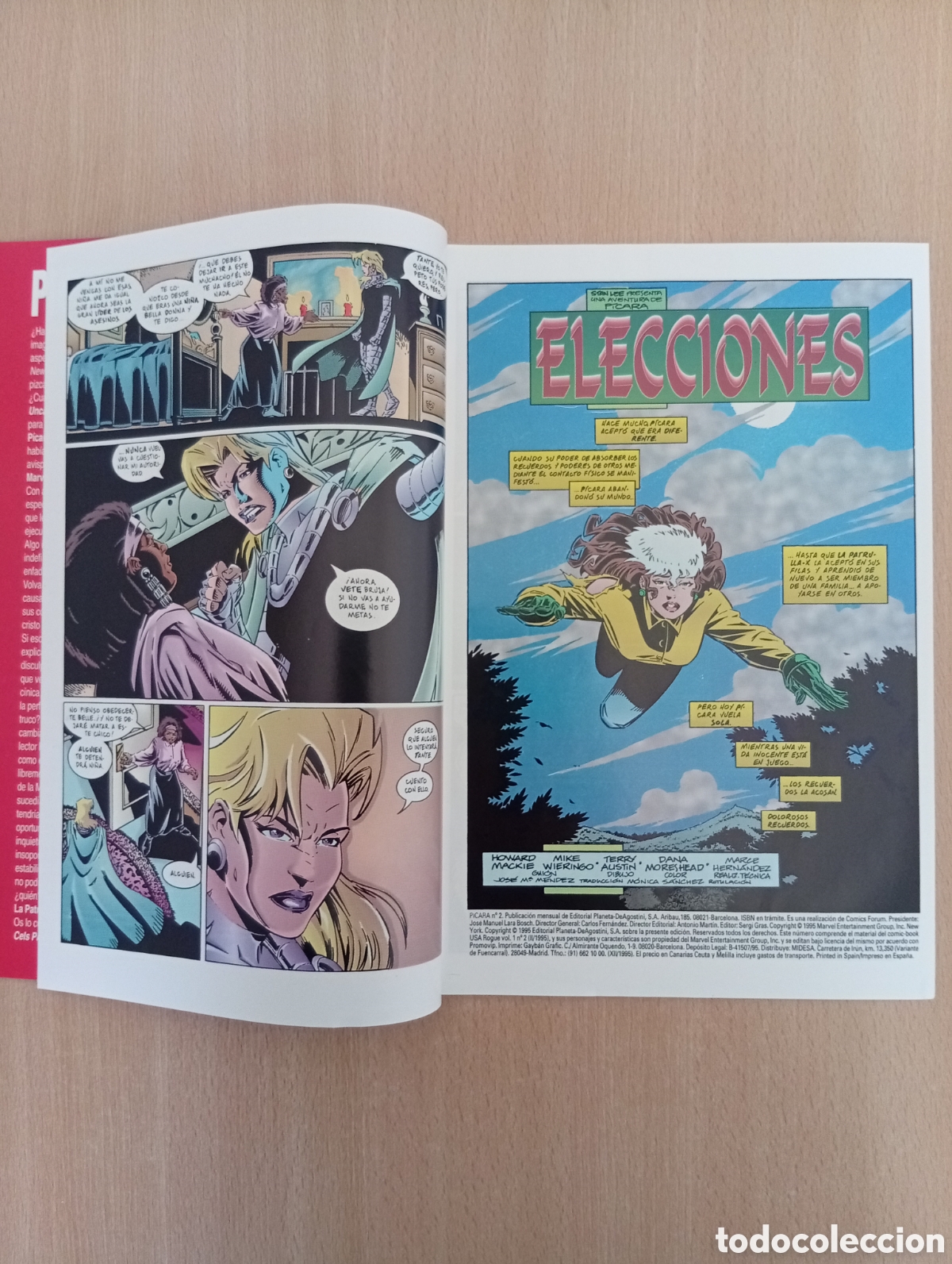 C&oacute;mics: X-MEN / P&Iacute;CARA. N&ordm; 1-2-3-4. - Foto 11