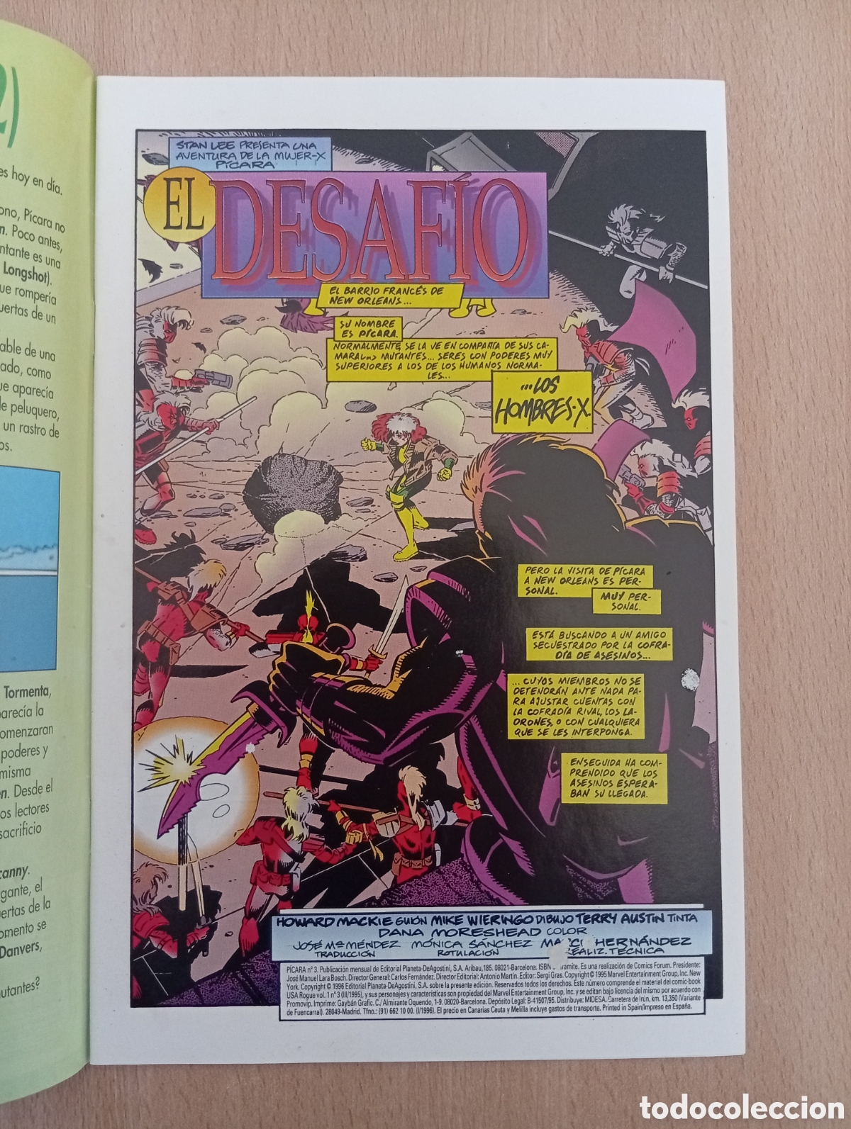C&oacute;mics: X-MEN / P&Iacute;CARA. N&ordm; 1-2-3-4. - Foto 14