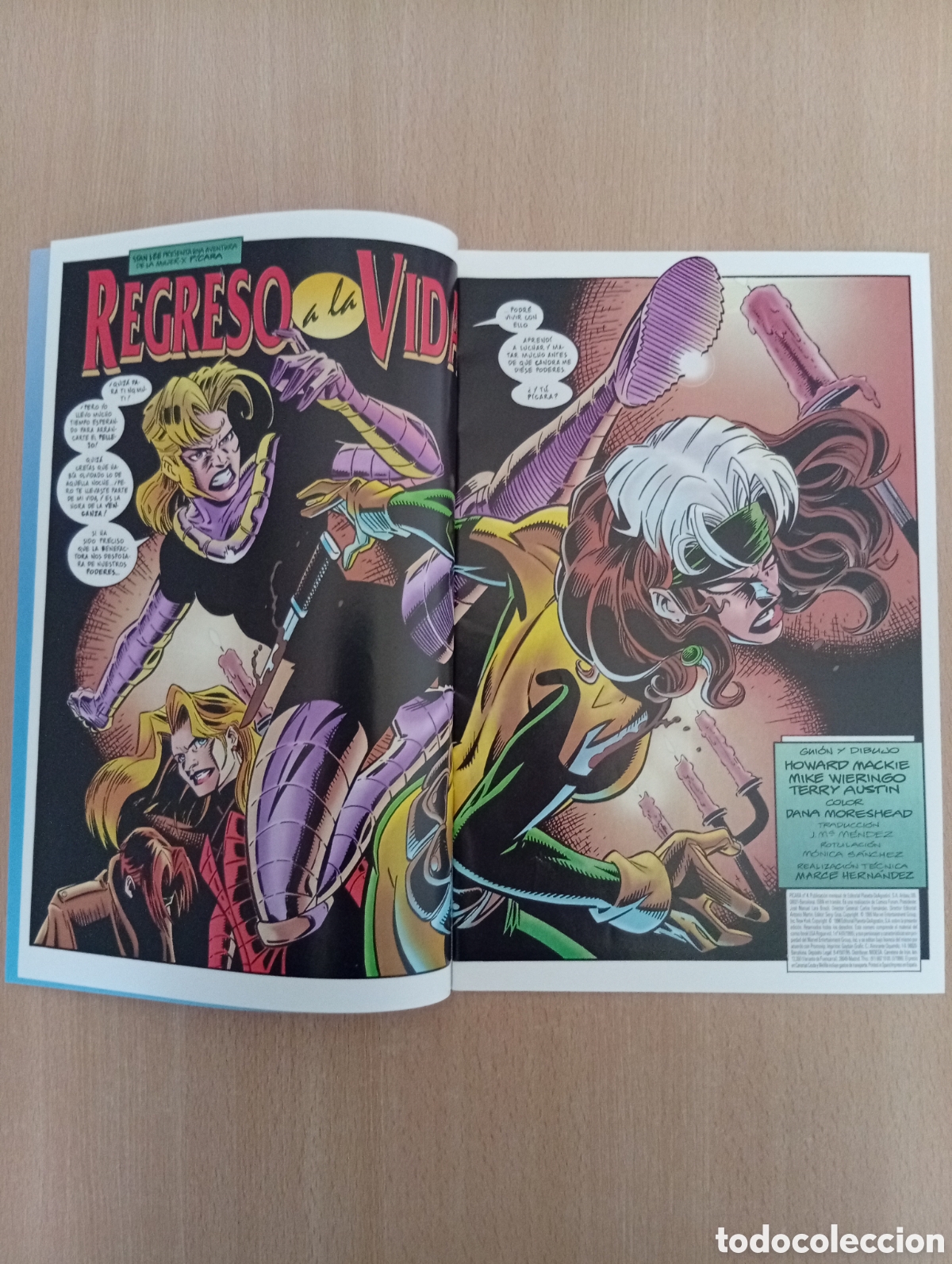 C&oacute;mics: X-MEN / P&Iacute;CARA. N&ordm; 1-2-3-4. - Foto 19