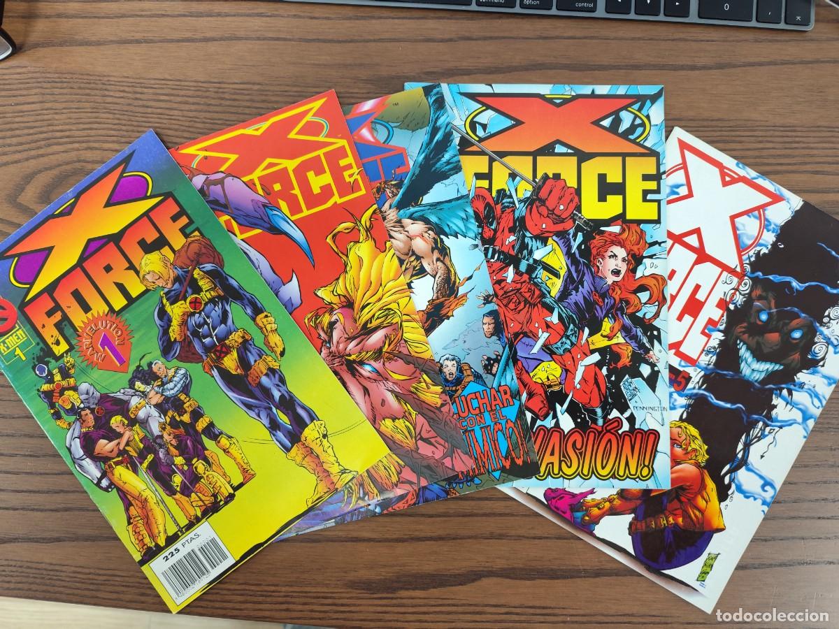 C&oacute;mics: X-Force Numeros 1-5 Ed. Forum - Foto 1