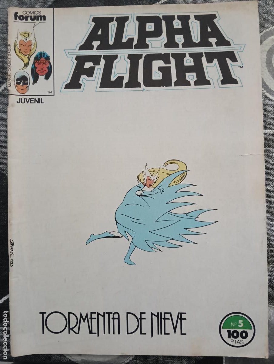 C&oacute;mics: ALPHA FLIGHT N&ordm; 5 Volumen 1 FORUM - Foto 1