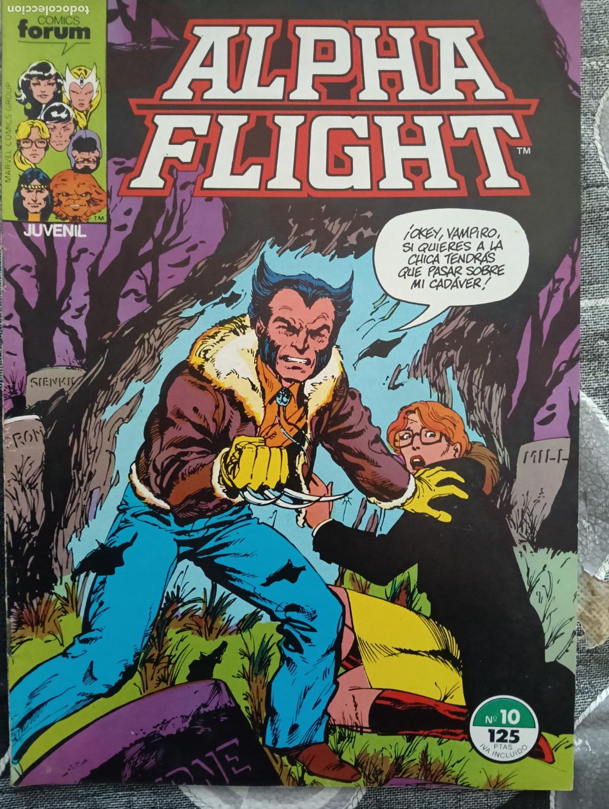 C&oacute;mics: ALPHA FLIGHT N&ordm; 10 Volumen 1 FORUM - Foto 1