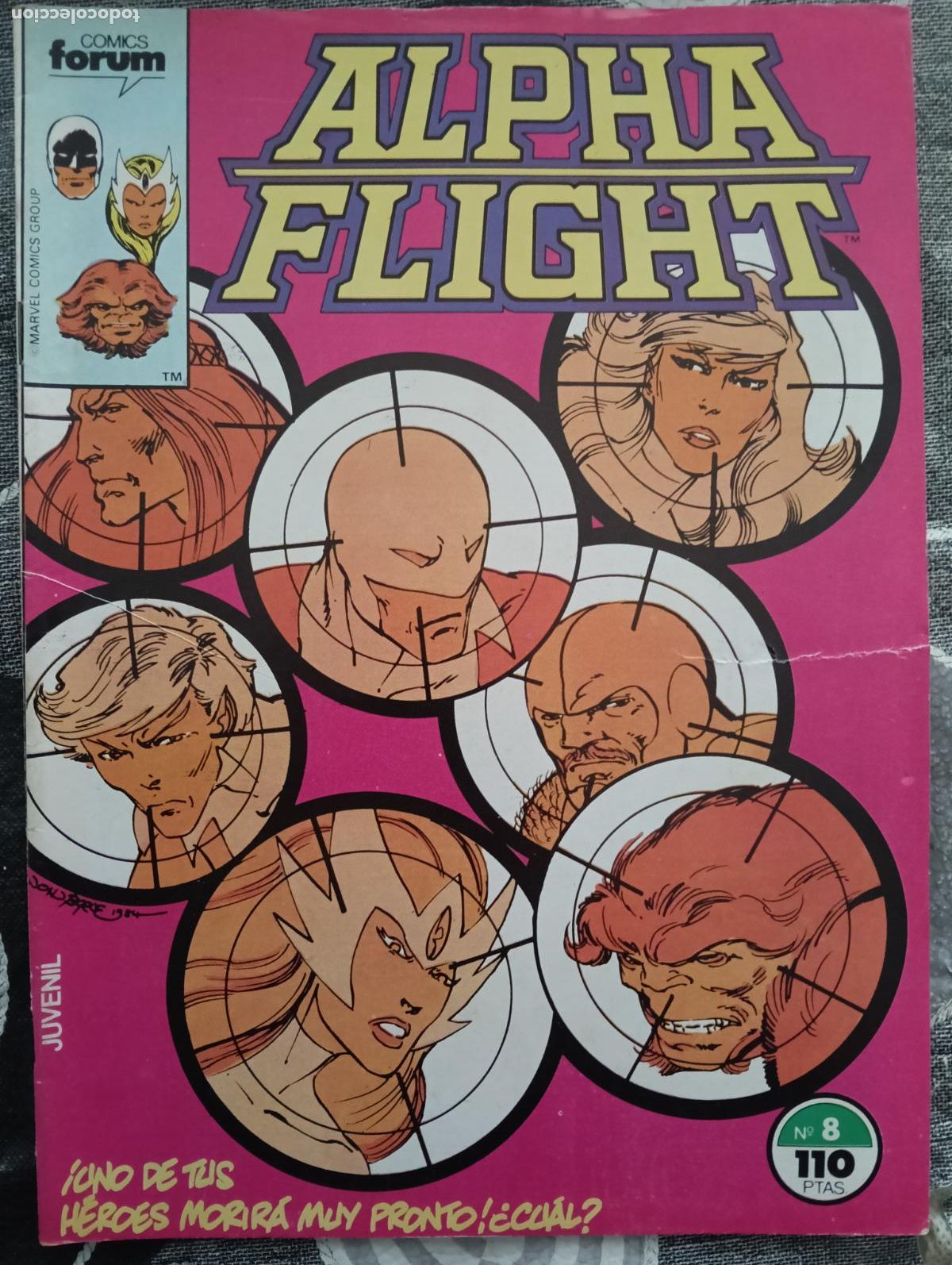 C&oacute;mics: ALPHA FLIGHT N&ordm; 8 Volumen 1 FORUM - Foto 1