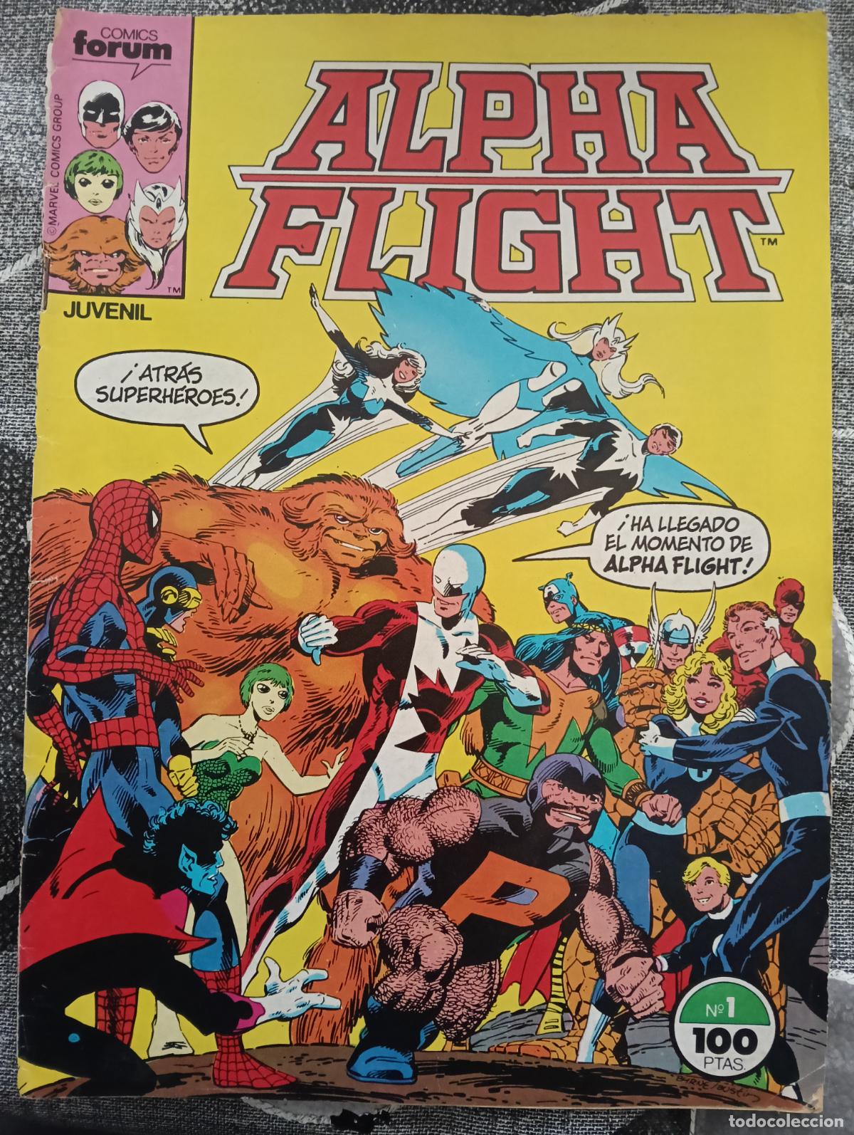 C&oacute;mics: ALPHA FLIGHT N&ordm; 1 Volumen 1 FORUM - Foto 1
