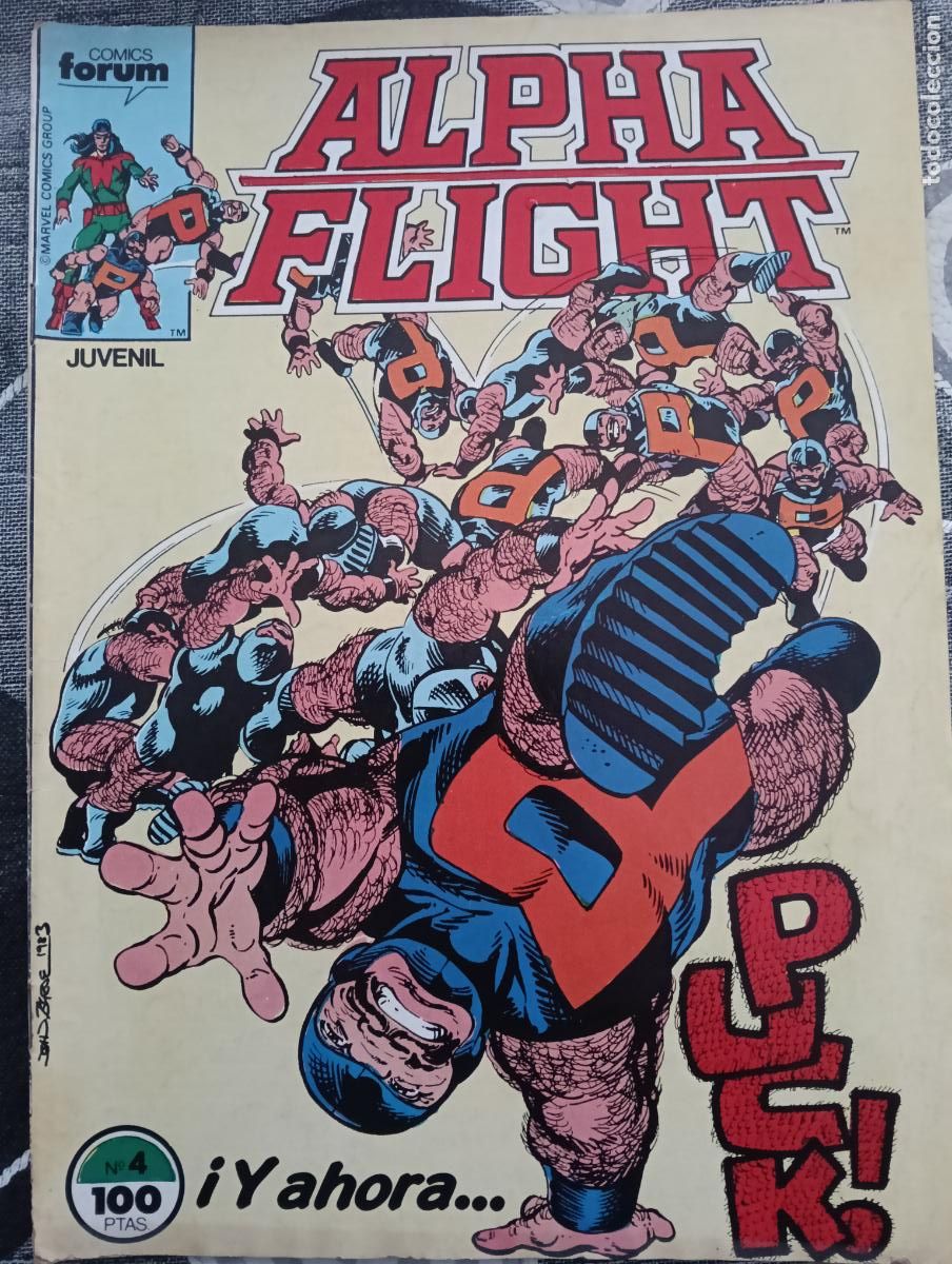 C&oacute;mics: ALPHA FLIGHT N&ordm; 4 Volumen 1 FORUM - Foto 1