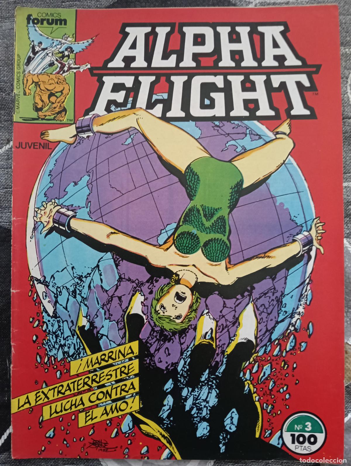 C&oacute;mics: ALPHA FLIGHT N&ordm; 3 Volumen 1 FORUM - Foto 1