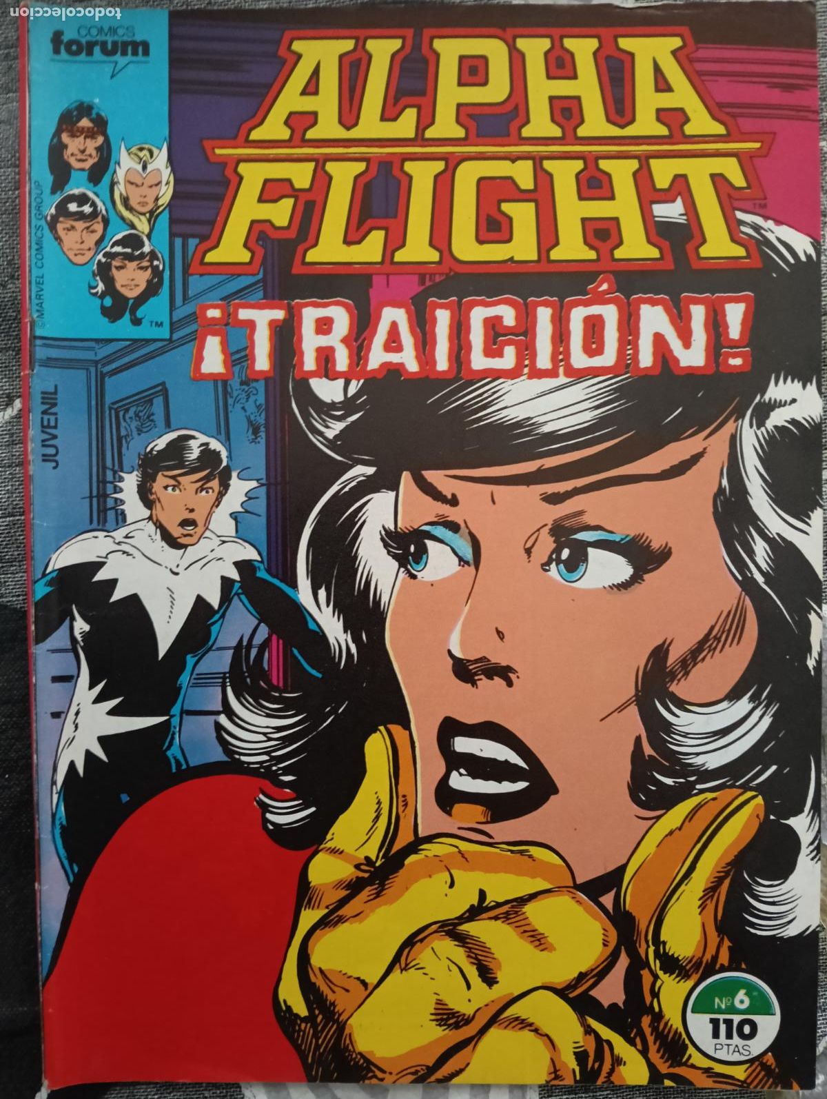 C&oacute;mics: ALPHA FLIGHT N&ordm; 6 Volumen 1 FORUM - Foto 1