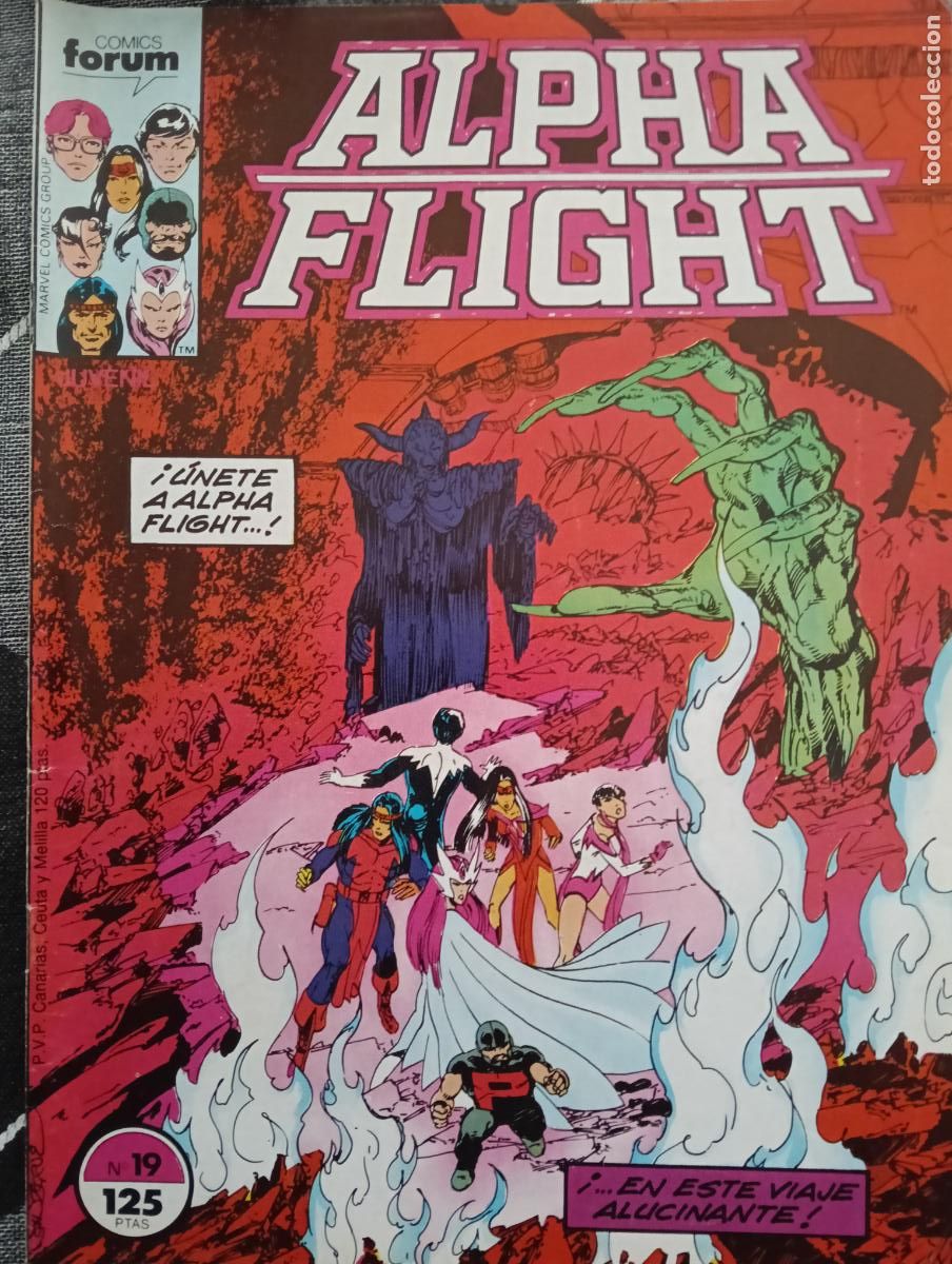 C&oacute;mics: ALPHA FLIGHT N&ordm; 19 Volumen 1 FORUM - Foto 1
