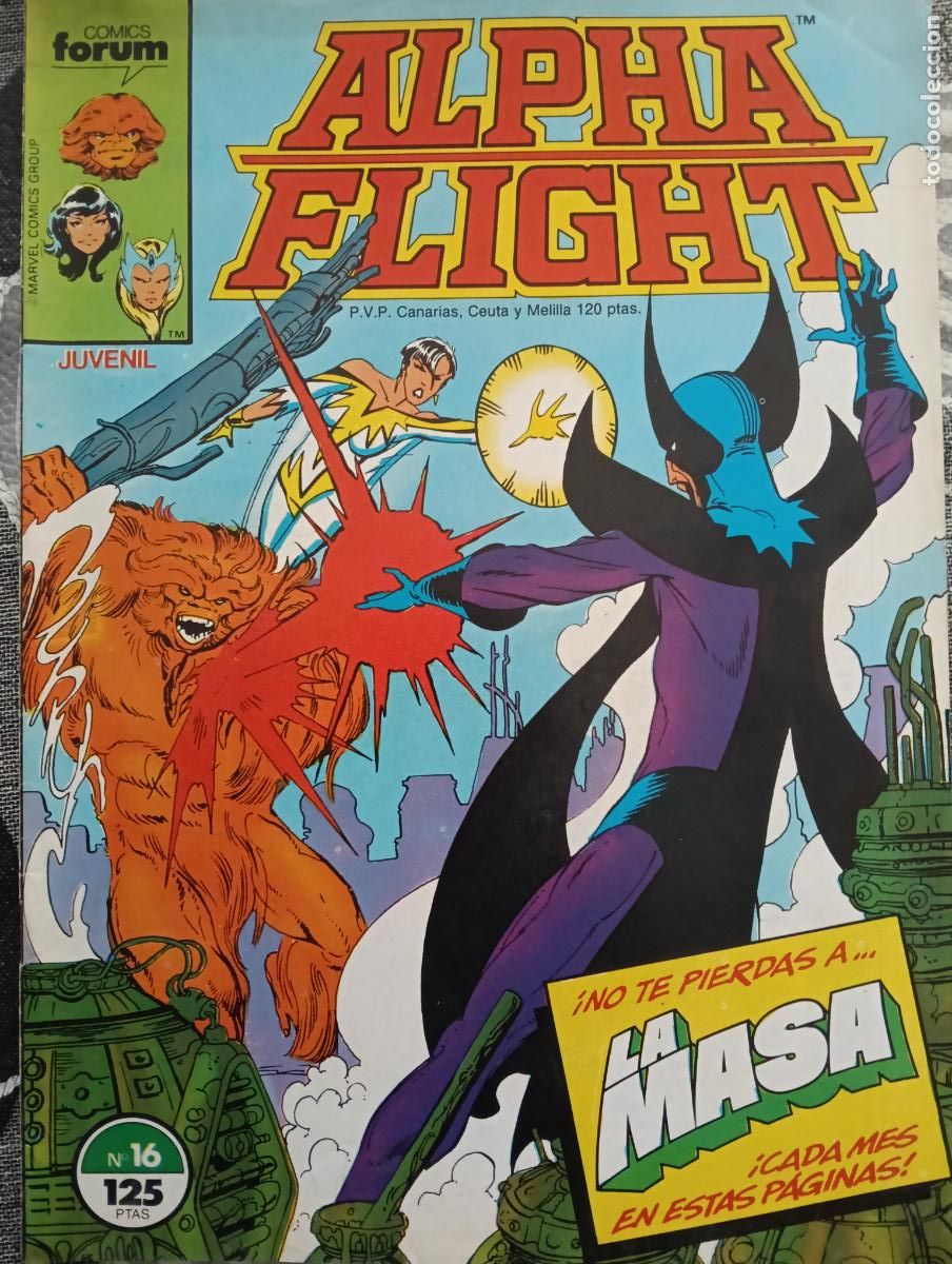 C&oacute;mics: ALPHA FLIGHT N&ordm; 16 Volumen 1 FORUM - Foto 1