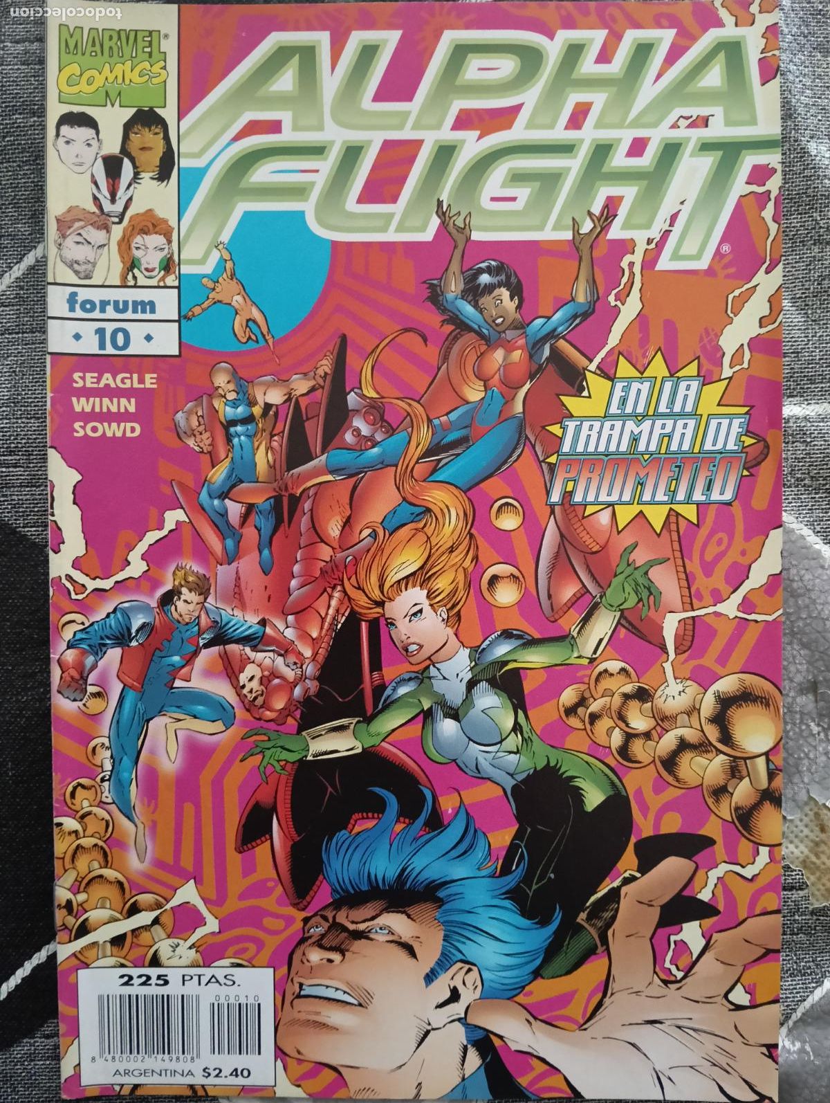 C&oacute;mics: ALPHA FLIGHT N&ordm; 10 Volumen 2 FORUM - Foto 1