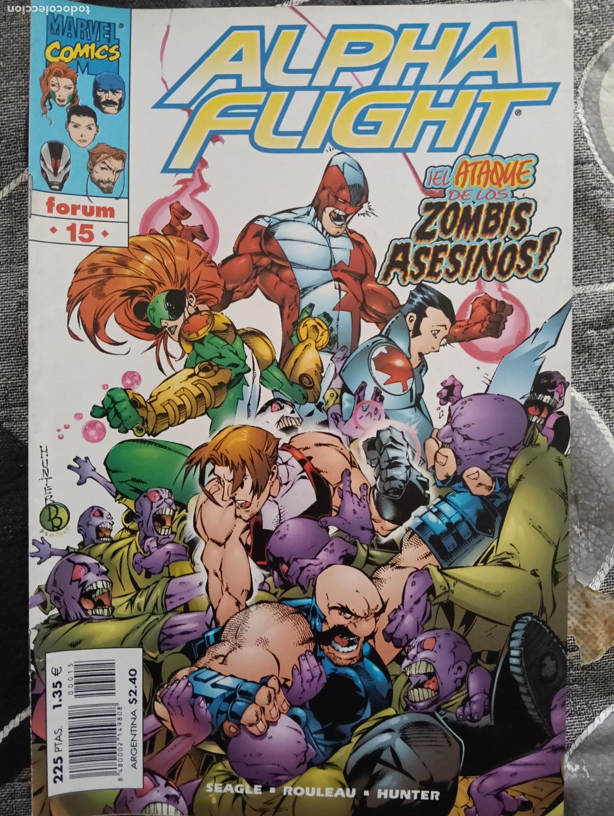 C&oacute;mics: ALPHA FLIGHT N&ordm; 15 Volumen 2 FORUM - Foto 1