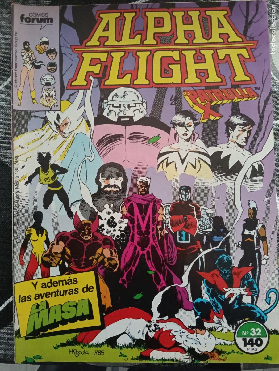C&oacute;mics: ALPHA FLIGHT N&ordm; 32 Volumen 1 FORUM - Foto 1