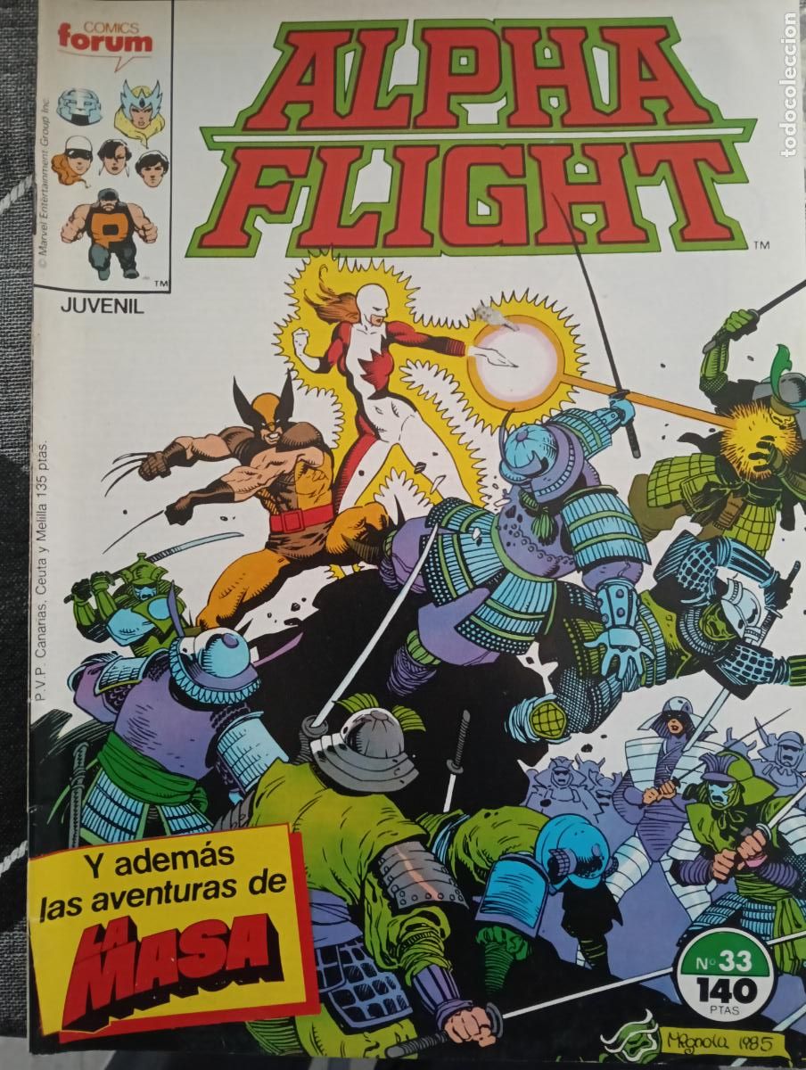 C&oacute;mics: ALPHA FLIGHT N&ordm; 33 Volumen 1 FORUM - Foto 1
