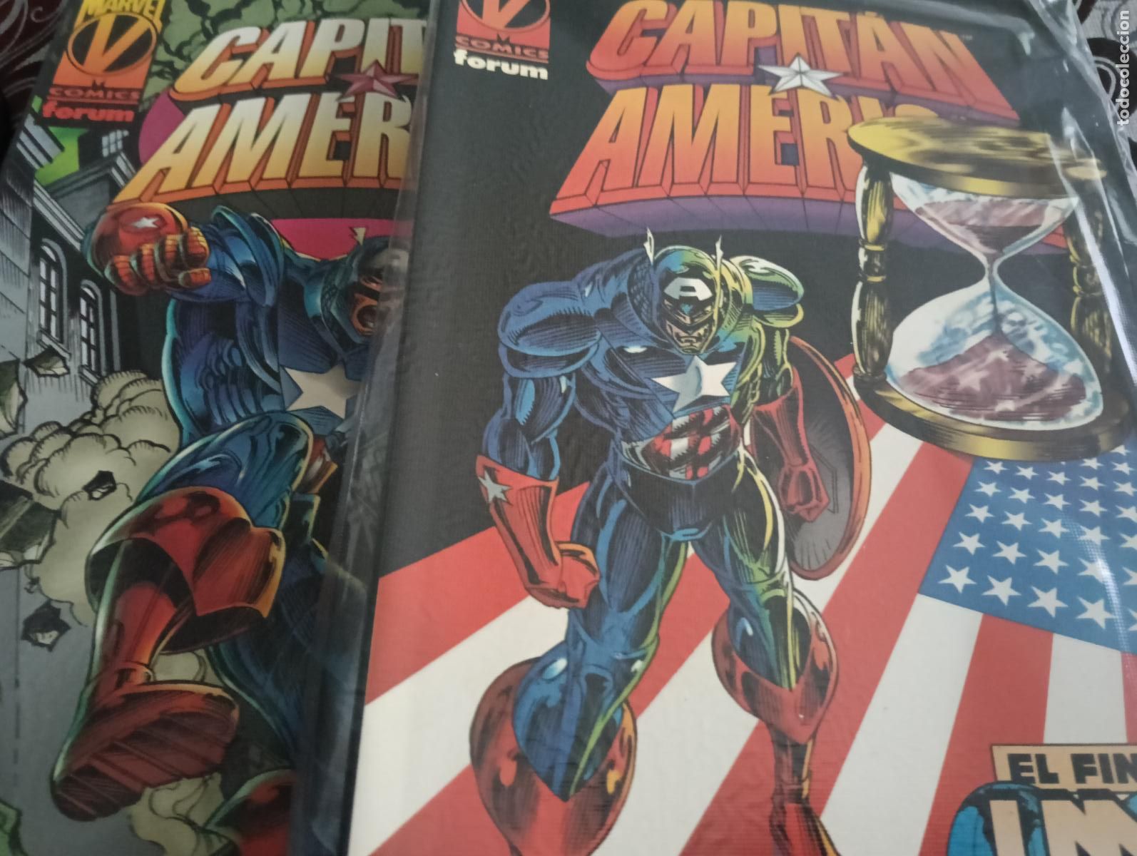C&oacute;mics: CAPITAN AMERICA: EL FIN DE IMA 2 TOMOS COMPLETA FORUM - Foto 1