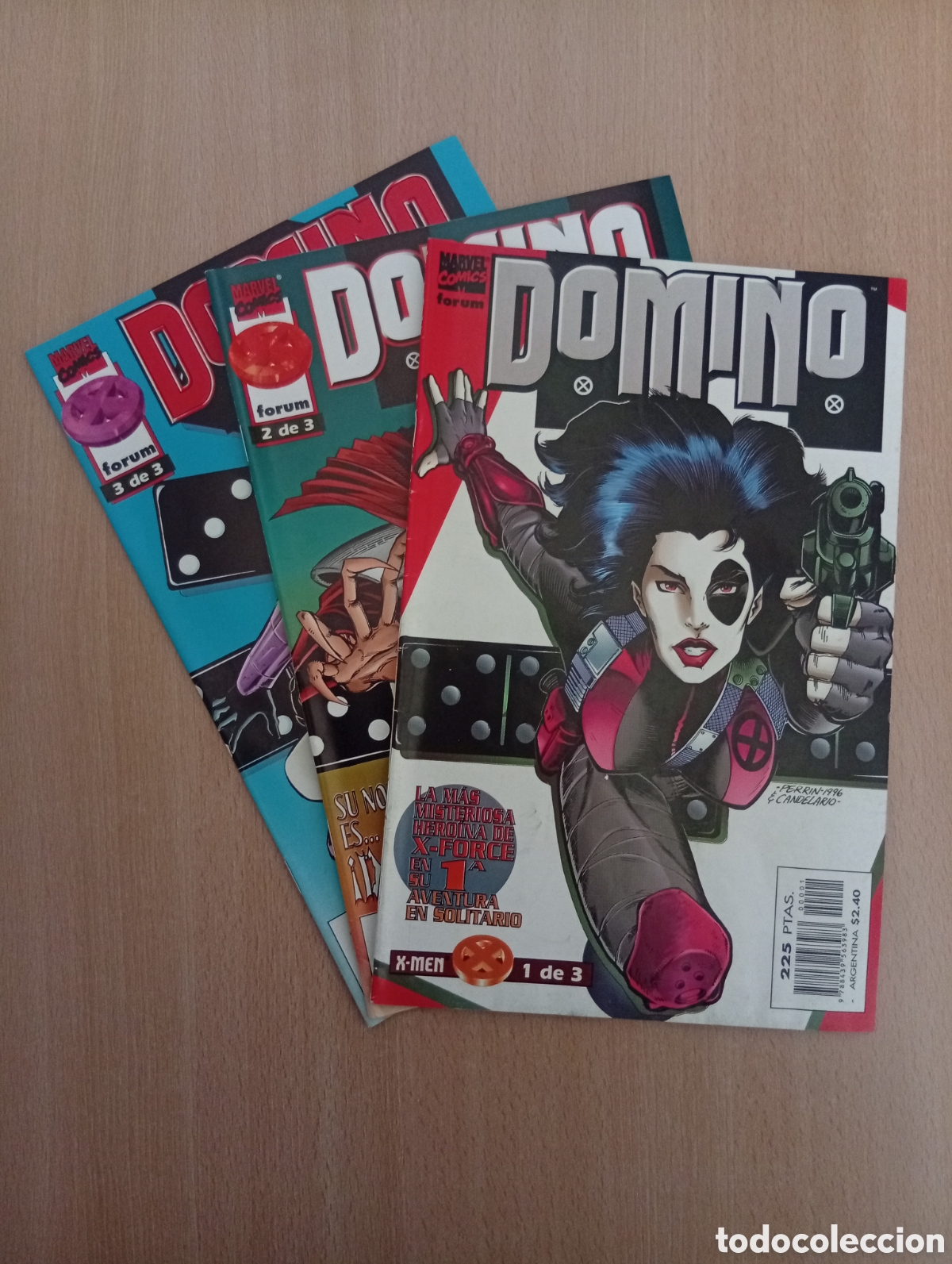 C&oacute;mics: X-MEN / DOMINO. N&ordm; 1-2-3 - Foto 1