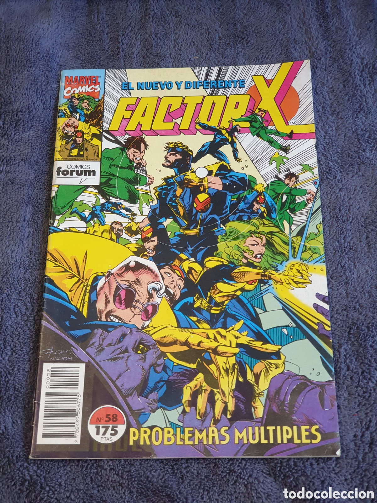 C&oacute;mics: CO-1. Factor X - Problemas Multiples, N&deg;.58. - Foto 1