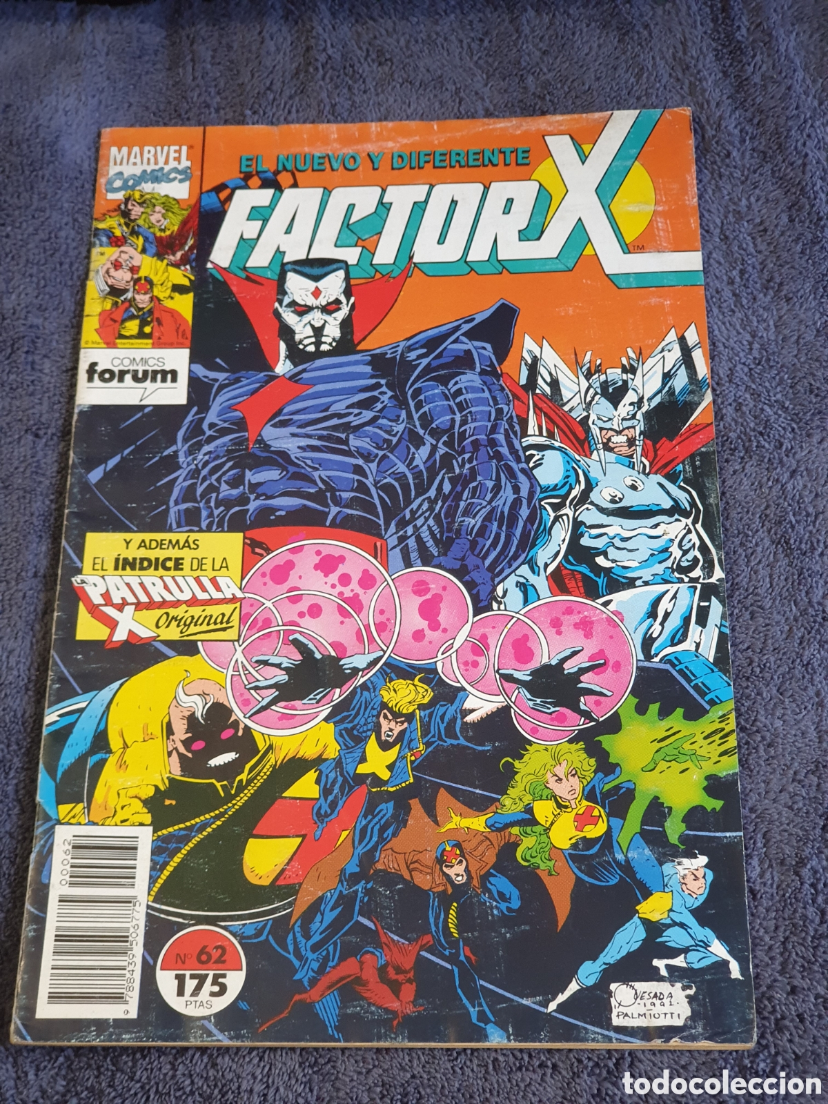 C&oacute;mics: CO-1. Factor X - Jugando Con Fuego, N&deg;.62. - Foto 1