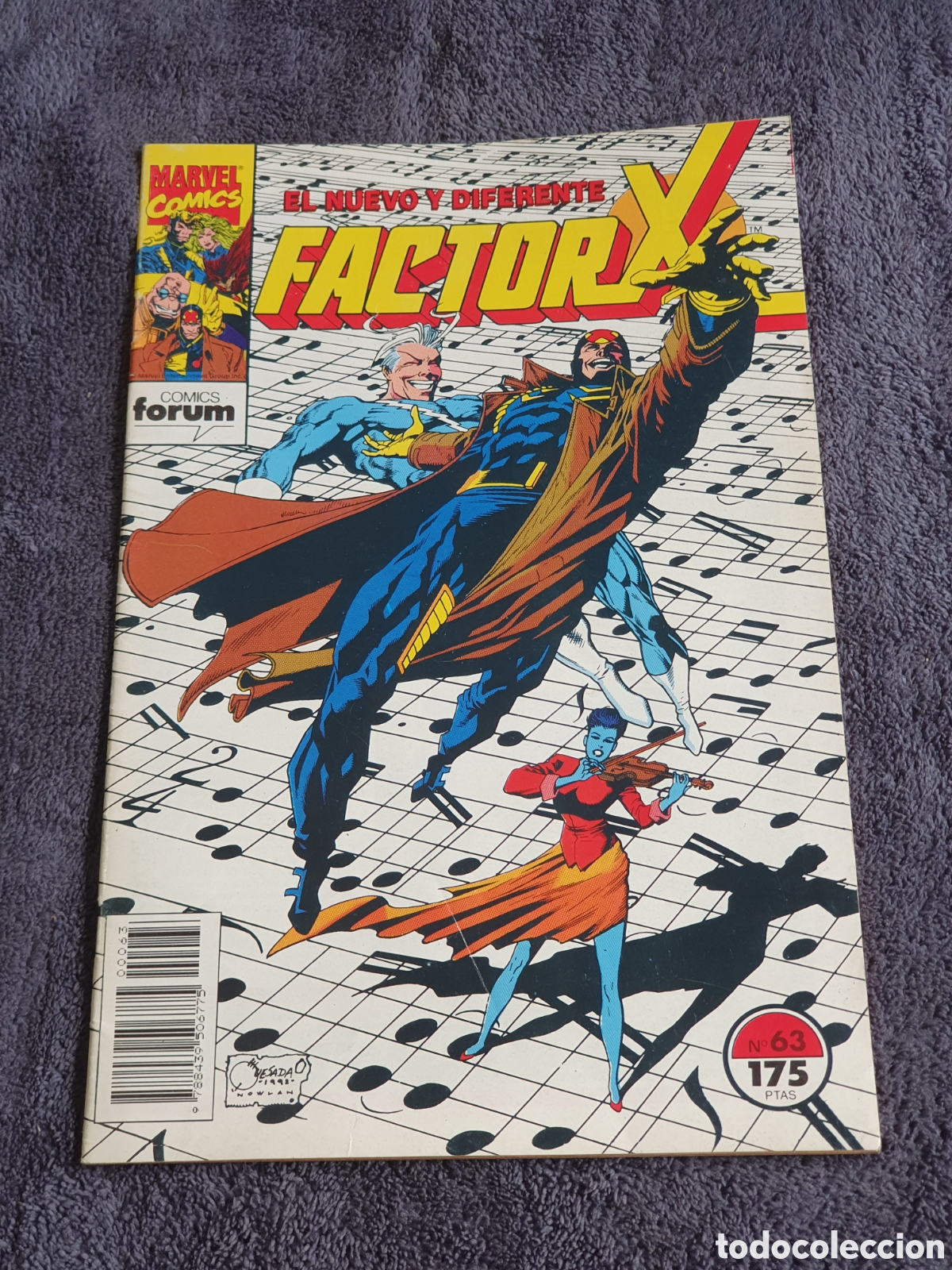 C&oacute;mics: CO-1. Factor X - Rapsodia En Azul, N&deg;.63. - Foto 1