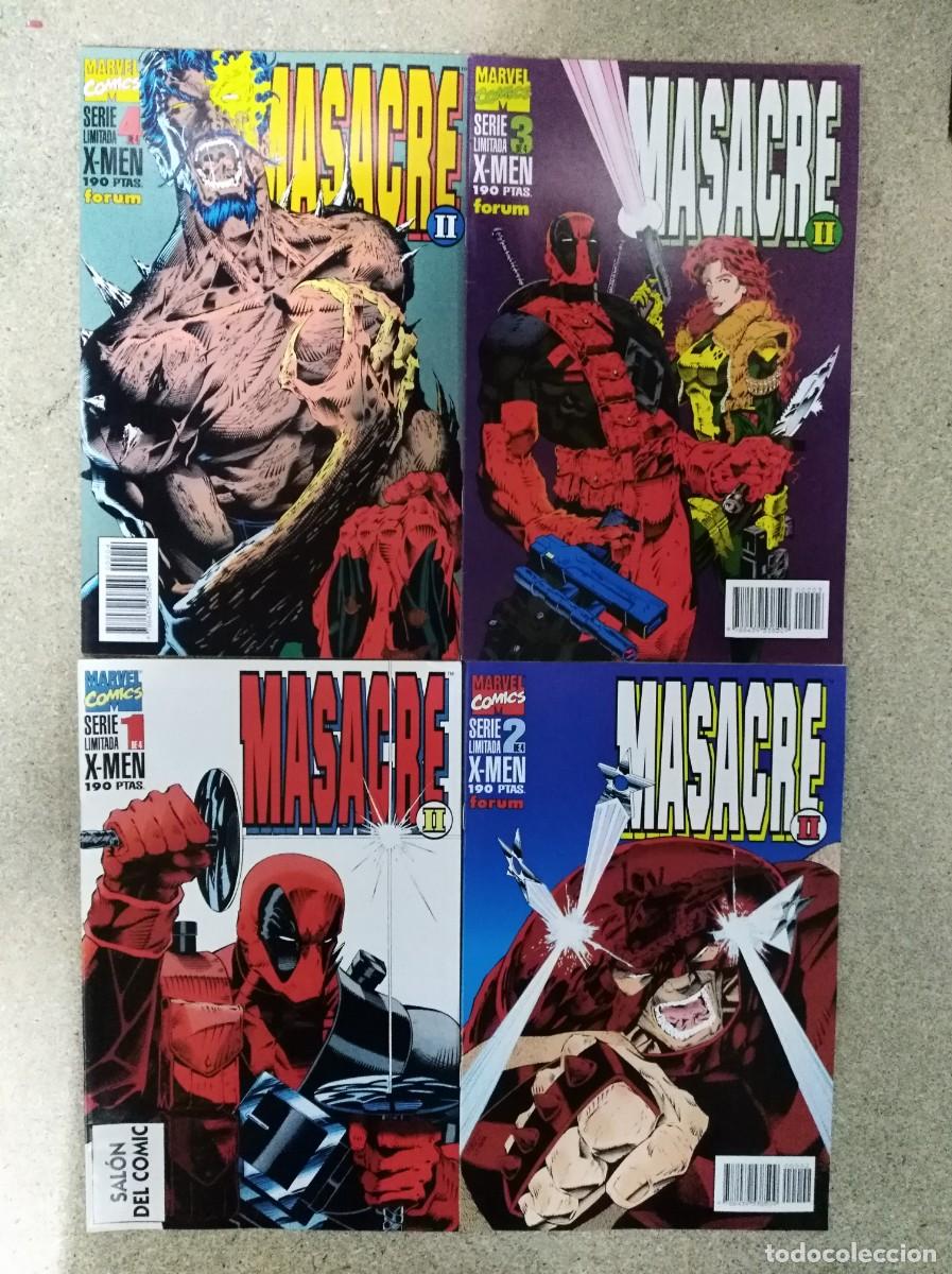 C&oacute;mics: Masacre II.Completa 4 comics.Marvel.Forum - Foto 1