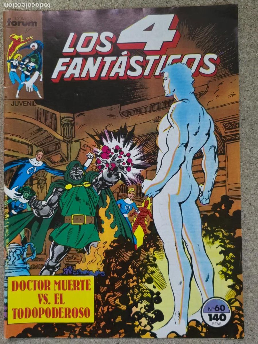 C&oacute;mics: Los 4 Fantasticos 60.Vol.1.Marvel.Forum - Foto 1