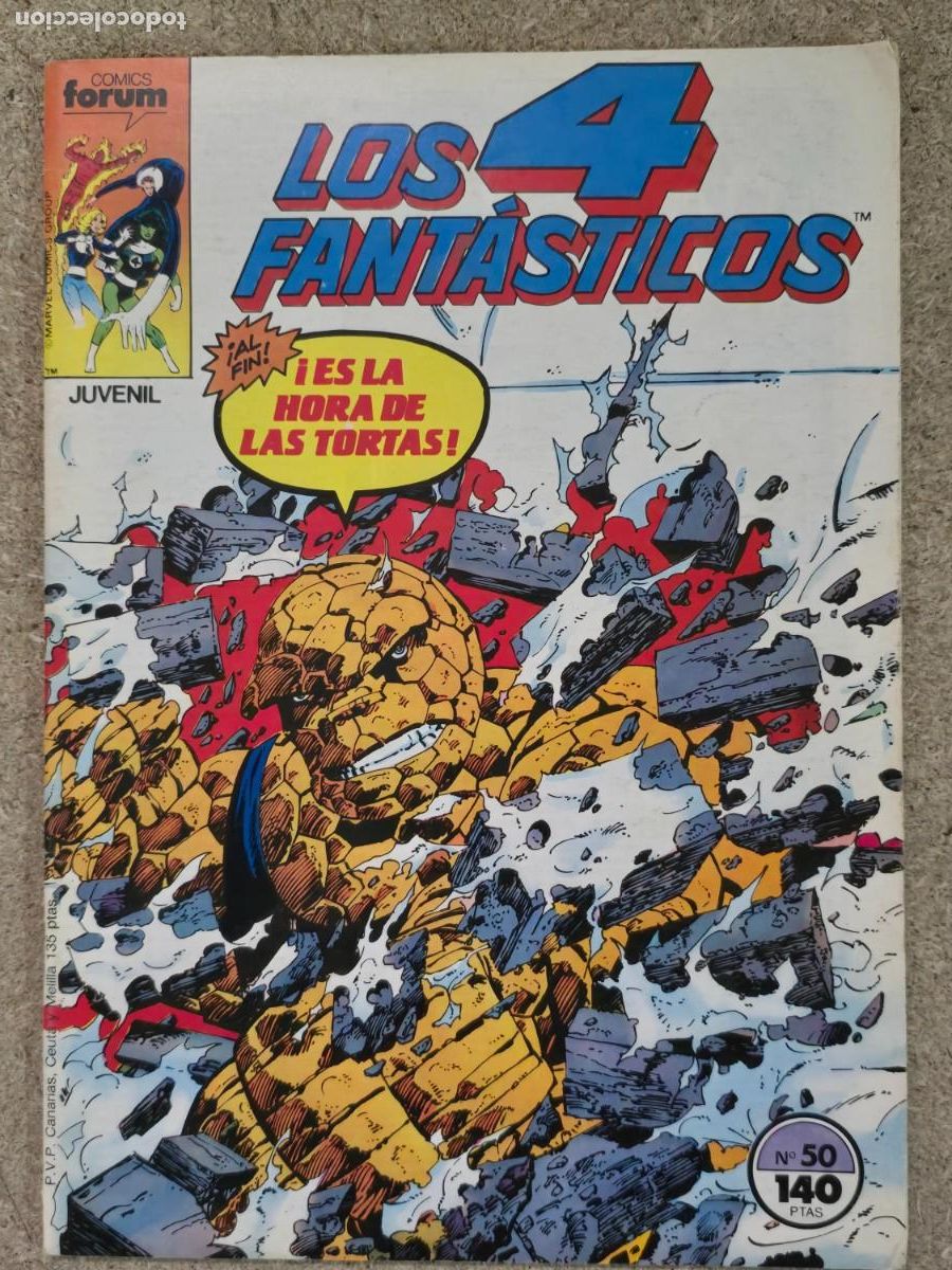 C&oacute;mics: Los 4 Fantasticos 50.Vol.1.Marvel.Forum - Foto 1