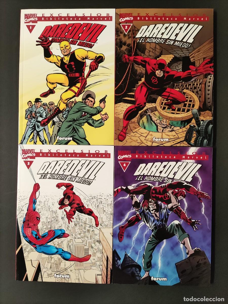 C&oacute;mics: DE FORUM. DAREDEVIL BIBLIOTECA MARVEL 1-22 COL COMPLETA. COMO NUEVOS - Foto 1