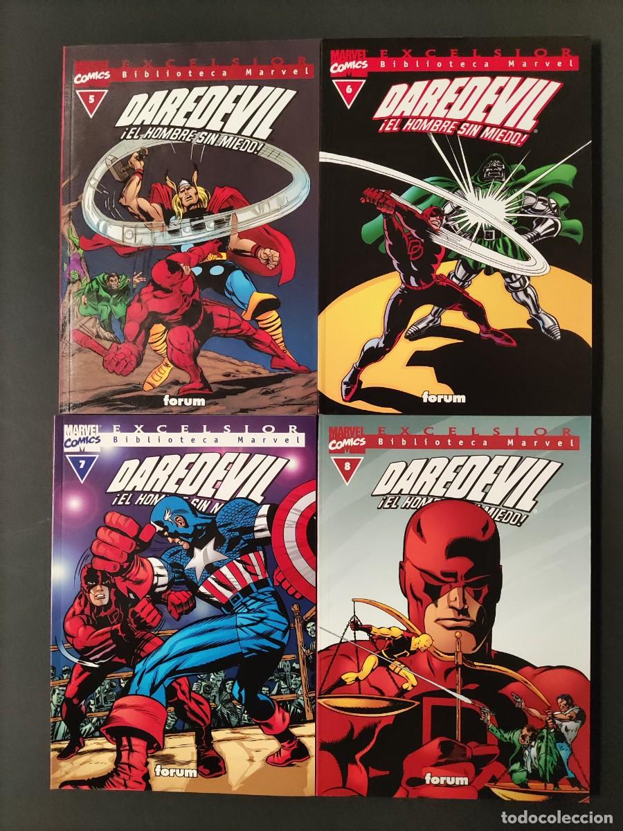 C&oacute;mics: DE FORUM. DAREDEVIL BIBLIOTECA MARVEL 1-22 COL COMPLETA. COMO NUEVOS - Foto 2