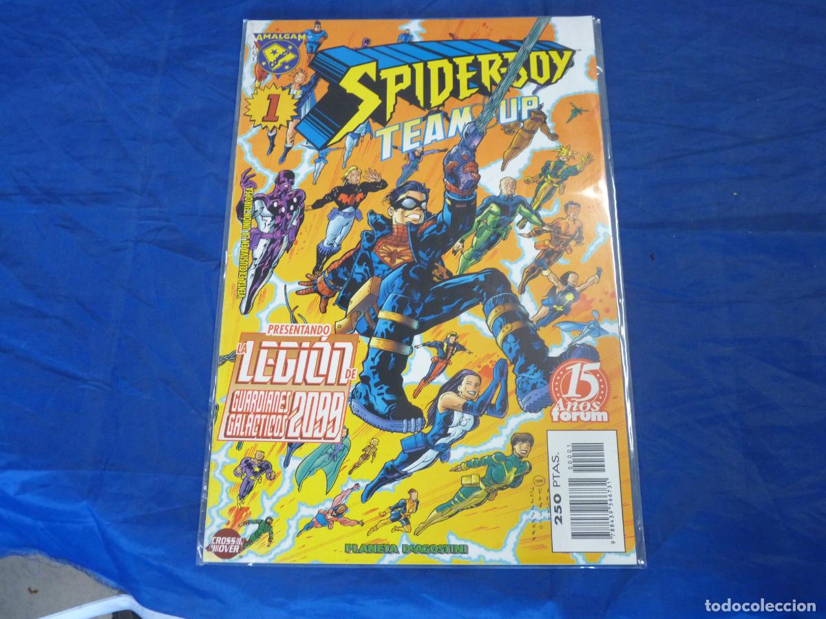 C&oacute;mics: Amalgam Spiderboy Team Up Muy buen estado CPB - Foto 1