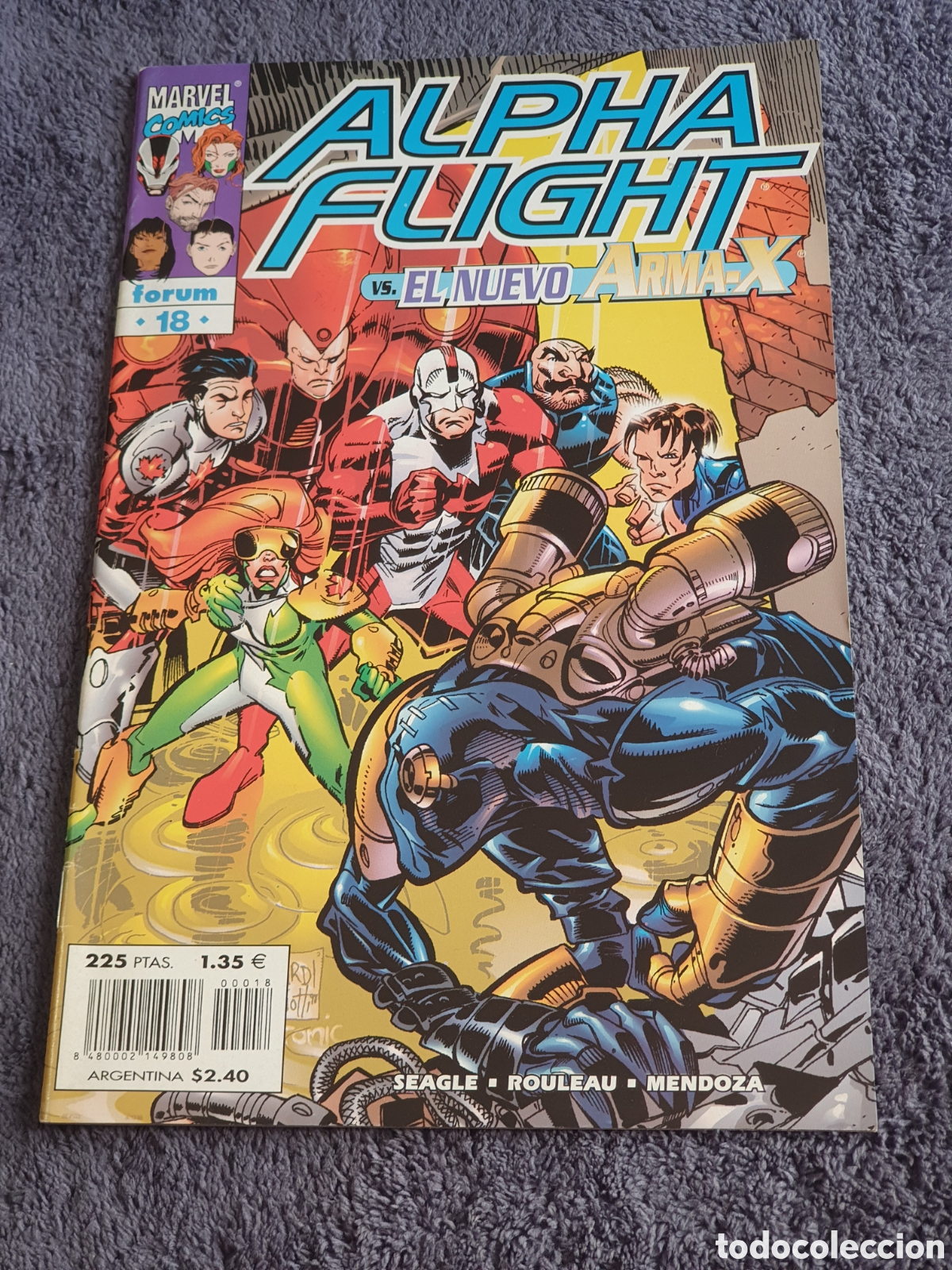 C&oacute;mics: CO,1. Alpha Flight - Alpha - Omega, Parte 1, N&deg;.18. - Foto 1