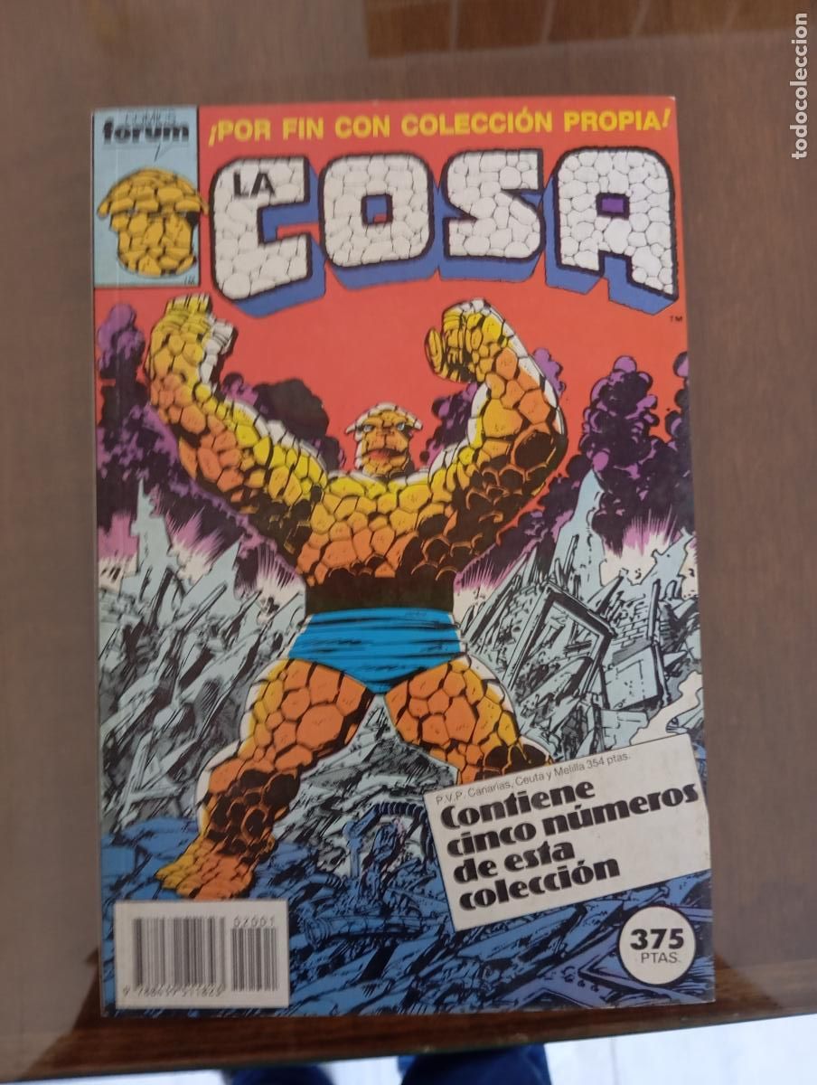 C&oacute;mics: LA COSA RETAPADO FORUM MARVEL 1 2 3 4 5 SIN LEER - Foto 1