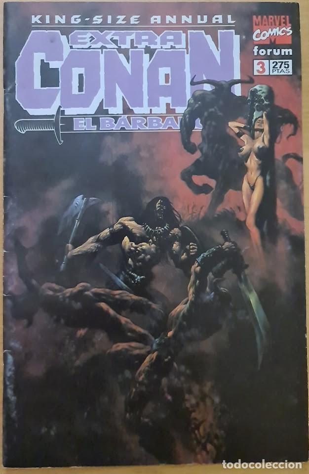 C&oacute;mics: EXTRA CONAN EL BARBARO KING SIZE ANNUAL 3. FORUM - Foto 1