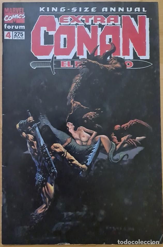 C&oacute;mics: EXTRA CONAN EL BARBARO KING SIZE ANNUAL 4. FORUM - Foto 1