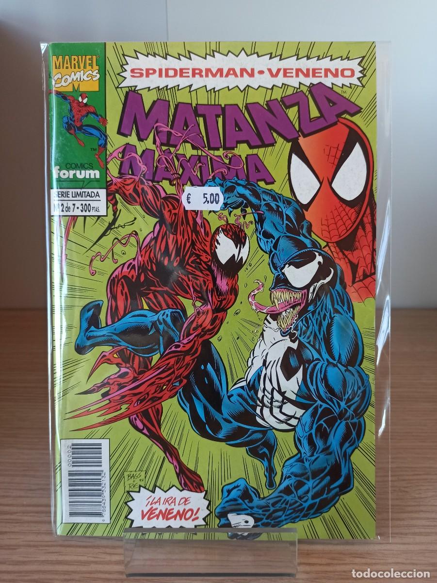 C&oacute;mics: SPIDERMAN &middot; VENENO - MATANZA MAXIMA (Ed. Comics Forum) N&ordm; 2 de 7 - Foto 1