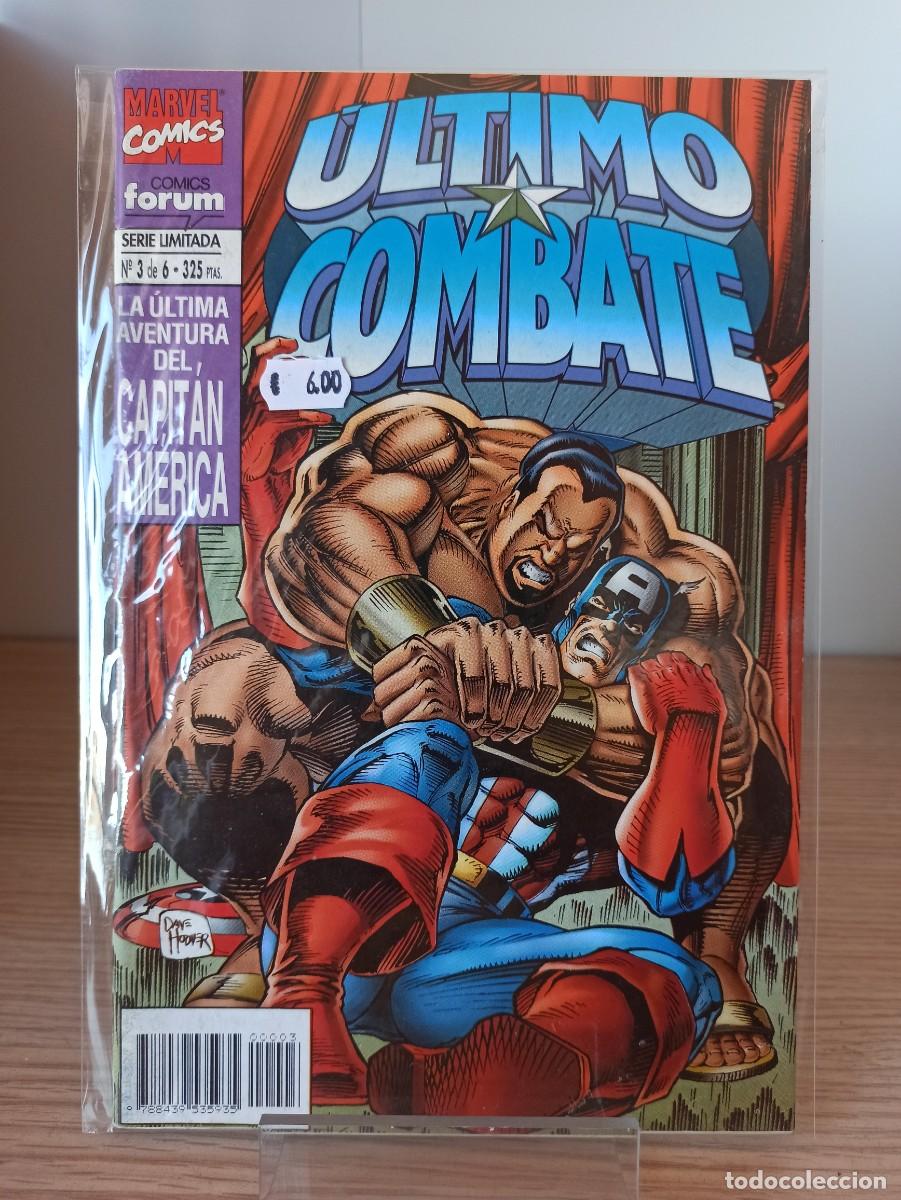 C&oacute;mics: CAPITAN AMERICA - ULTIMO COMBATE (Ed. Comics Forum) N&ordm; 3 de 6 - Foto 1