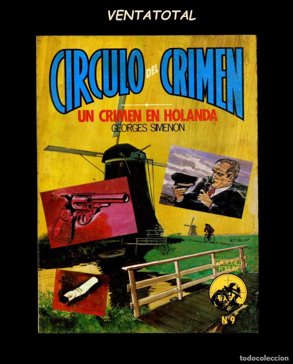 C&oacute;mics: COMIC CIRCULO DEL CRIMEN DE EDICIONES FORUM ( UN CRIMEN EN HOLANDA ) - Foto 1