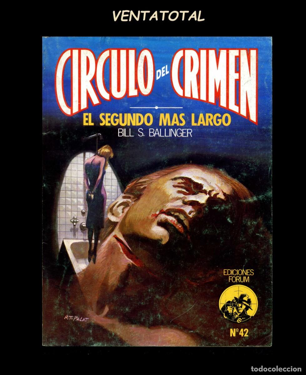 C&oacute;mics: COMIC CIRCULO DEL CRIMEN DE EDICIONES FORUM (EL SEGUNDO MAS LARGO ) - Foto 1