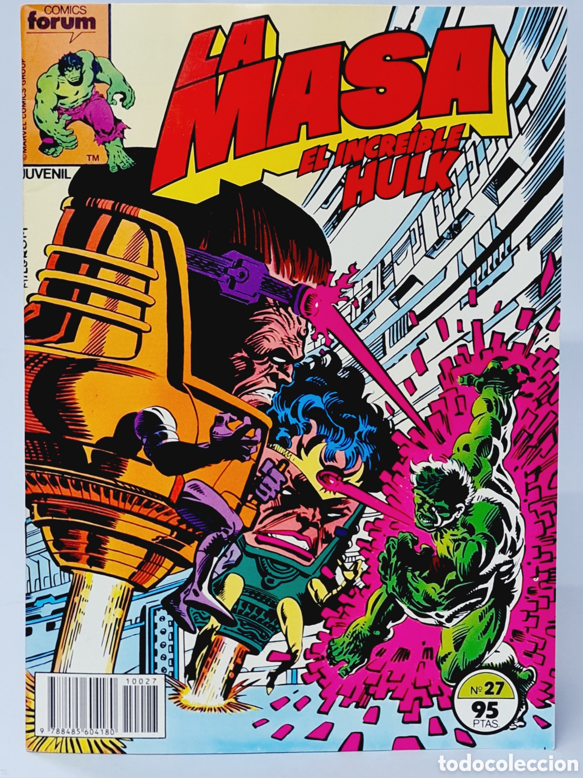C&oacute;mics: LA MASA 27 COMICS FORUM EL INCRE&Iacute;BLE HULK MARVEL CASI EXCELENTE ESTADO - Foto 1
