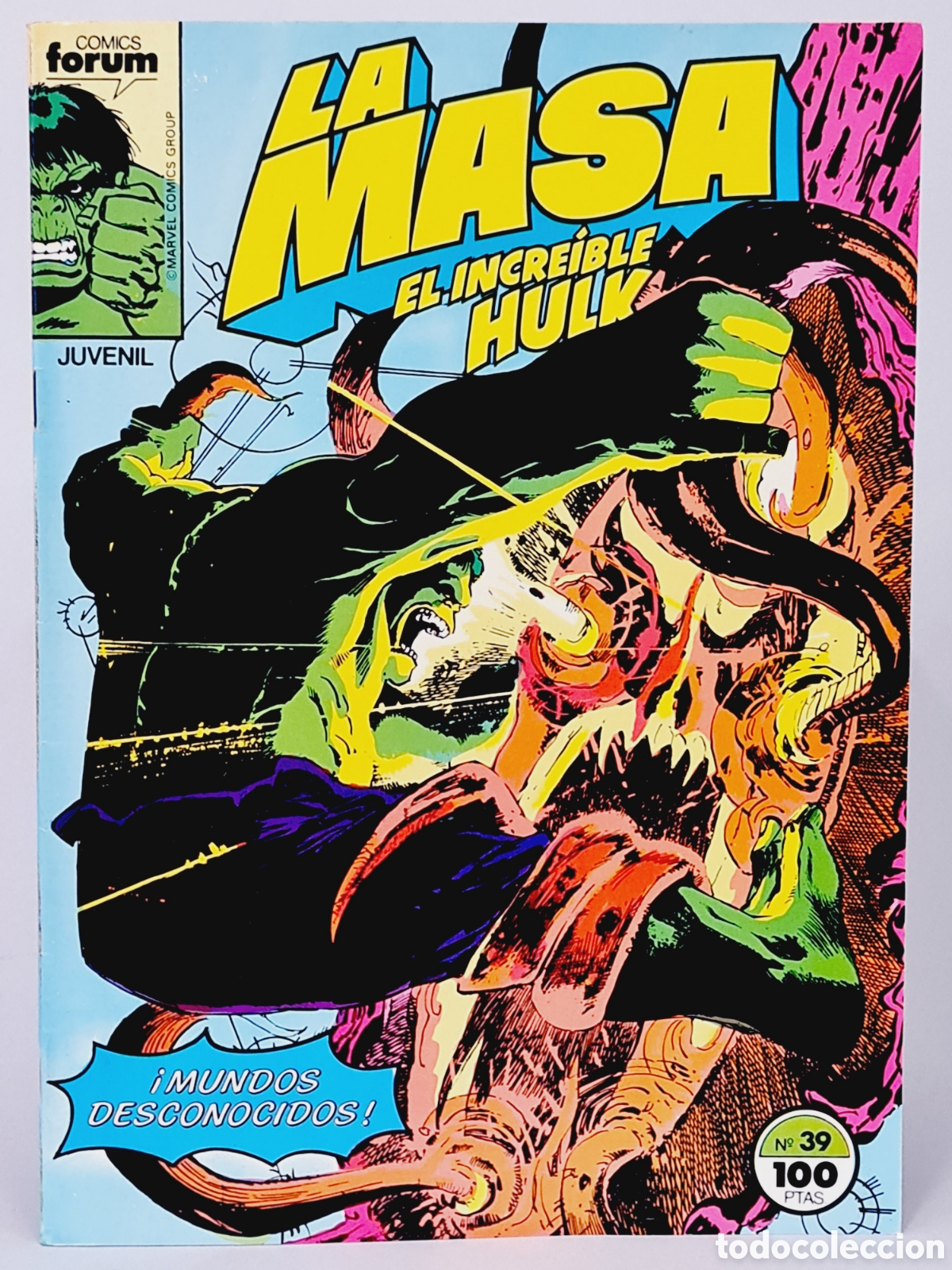 C&oacute;mics: EXCELENTE LA MASA 39 COMICS FORUM EL INCRE&Iacute;BLE HULK MARVEL - Foto 2