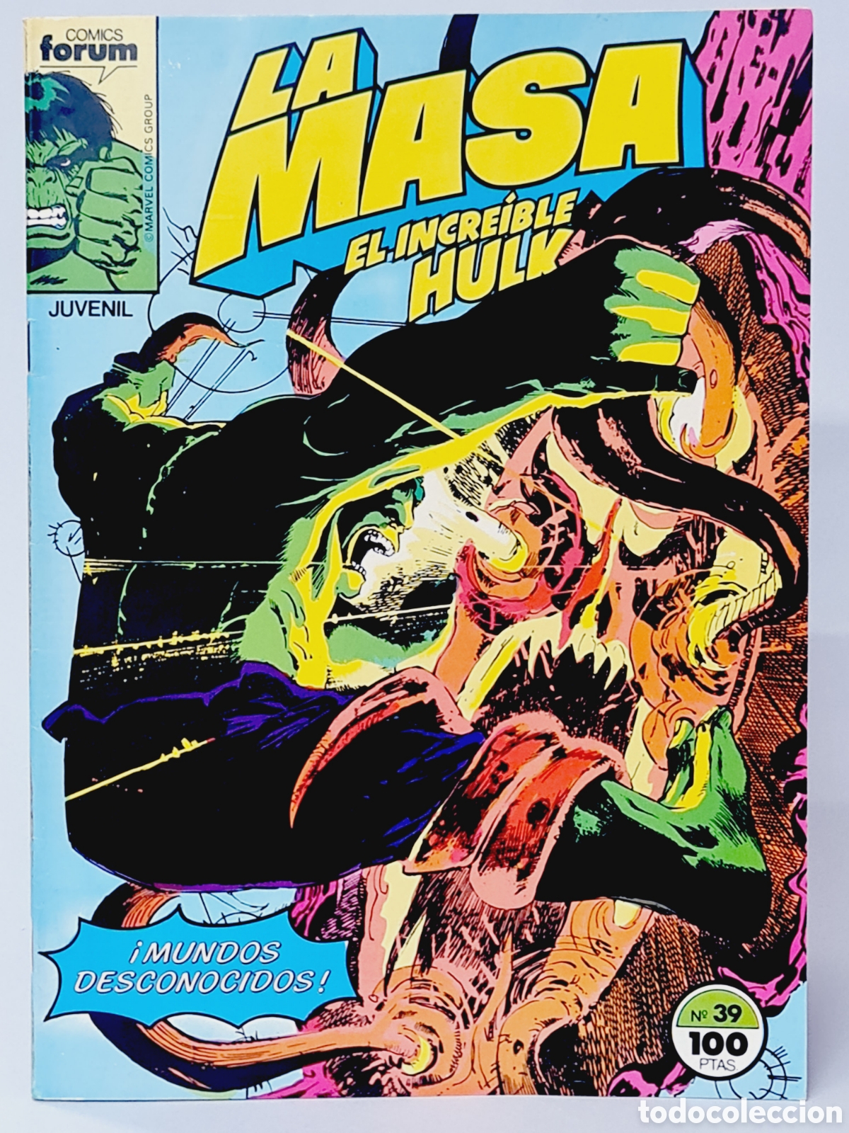 C&oacute;mics: EXCELENTE LA MASA 39 COMICS FORUM EL INCRE&Iacute;BLE HULK MARVEL - Foto 1