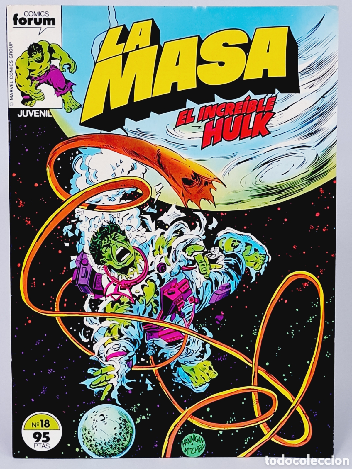 C&oacute;mics: EXCELENTE LA MASA 18 COMICS FORUM EL INCRE&Iacute;BLE HULK MARVEL - Foto 1