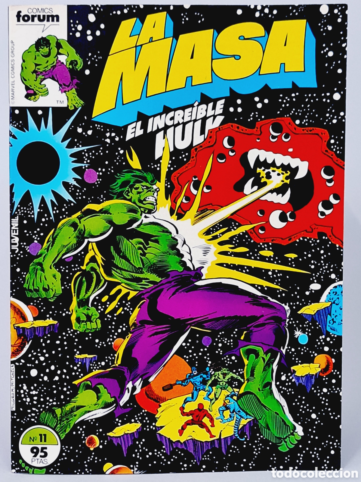C&oacute;mics: EXCELENTE LA MASA 11 COMICS FORUM EL INCRE&Iacute;BLE HULK MARVEL - Foto 1