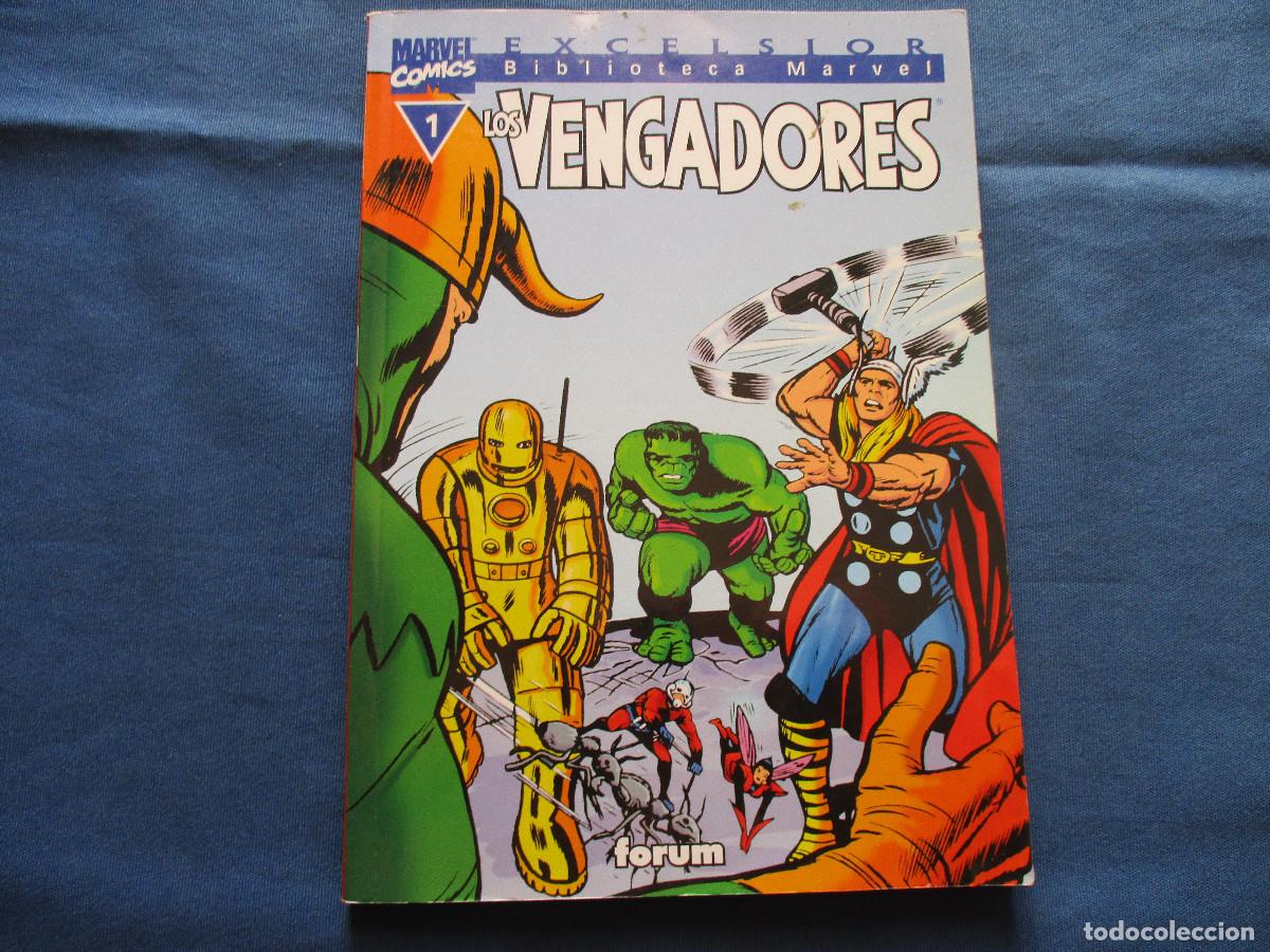 C&oacute;mics: MARVEL / LOS VENGADORES N.&ordm; 1 &middot; EXCELSIOR BIBLIOTECA MARVEL &middot; FORUM 2001 - Foto 1
