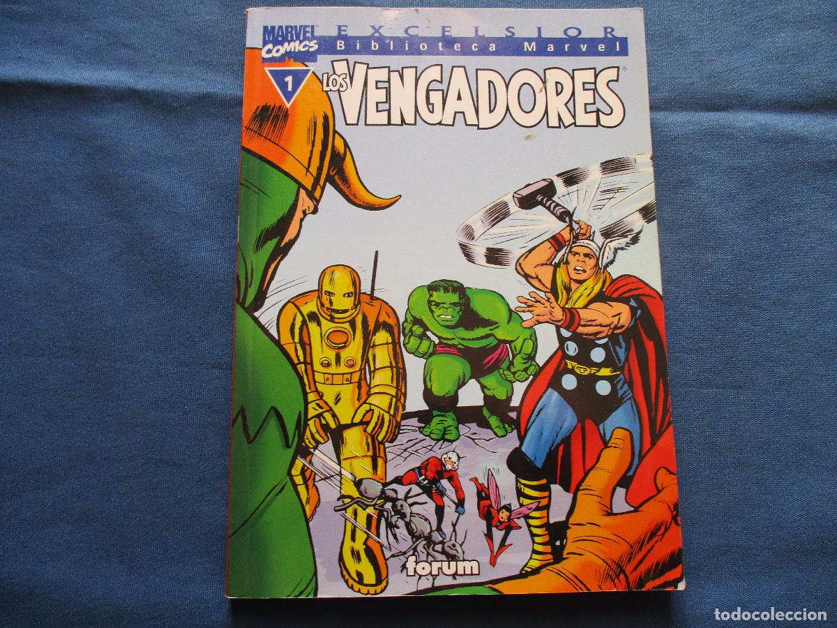 C&oacute;mics: MARVEL / LOS VENGADORES N.&ordm; 1 &middot; EXCELSIOR BIBLIOTECA MARVEL &middot; FORUM 2001 - Foto 2