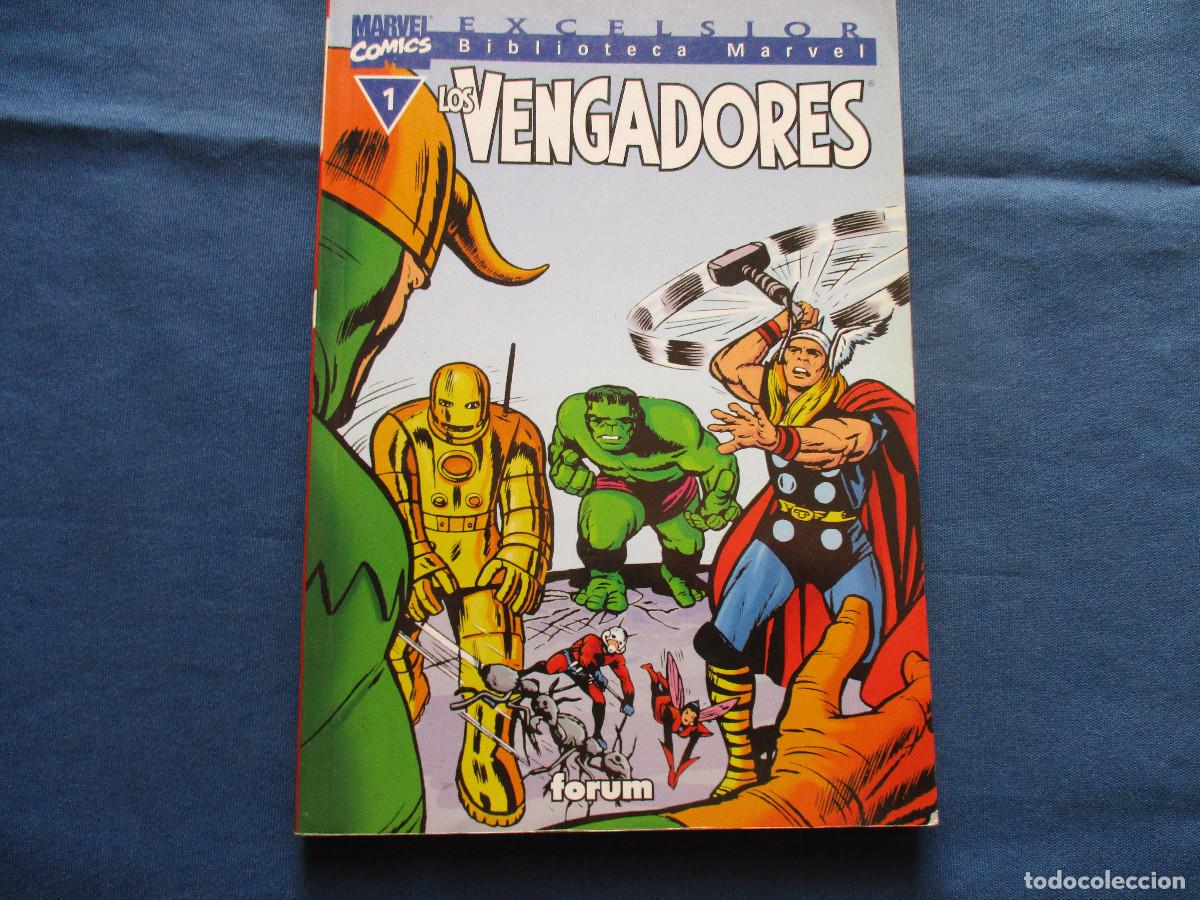 C&oacute;mics: MARVEL / LOS VENGADORES N.&ordm; 1 &middot; EXCELSIOR BIBLIOTECA MARVEL &middot; FORUM 2001 - Foto 1